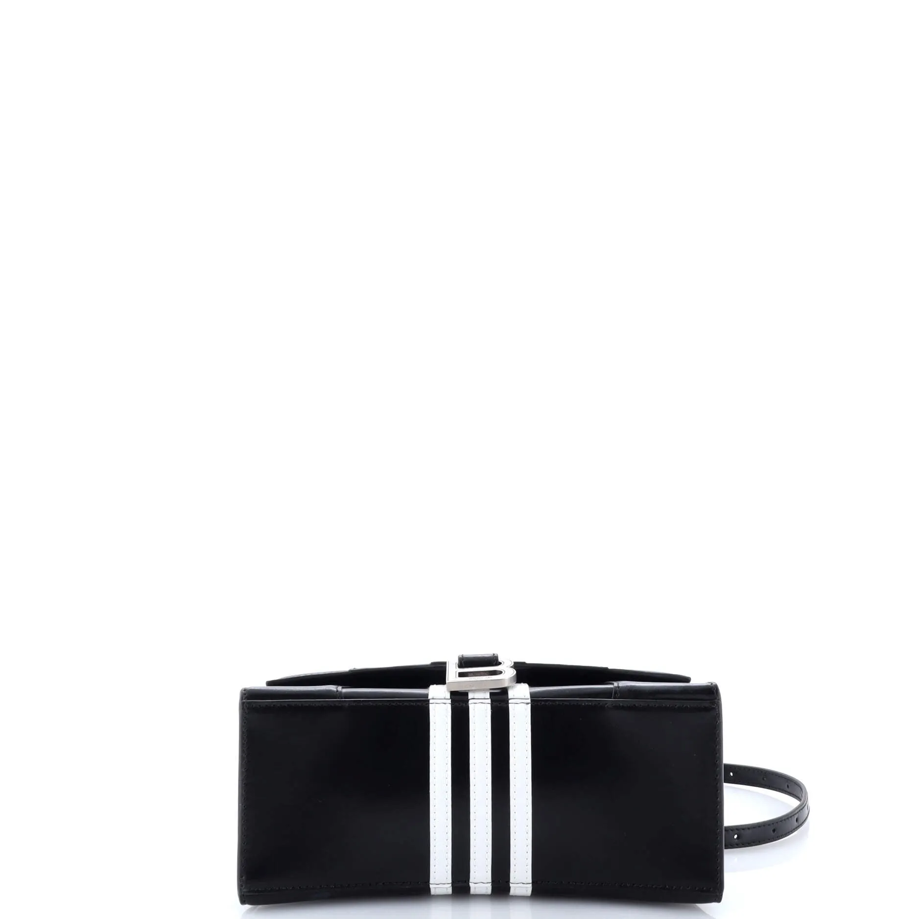 Pre-Loved Balenciaga x adidas Hourglass Top Handle Bag Leather Small sold by Zulily product image thumbnail 4