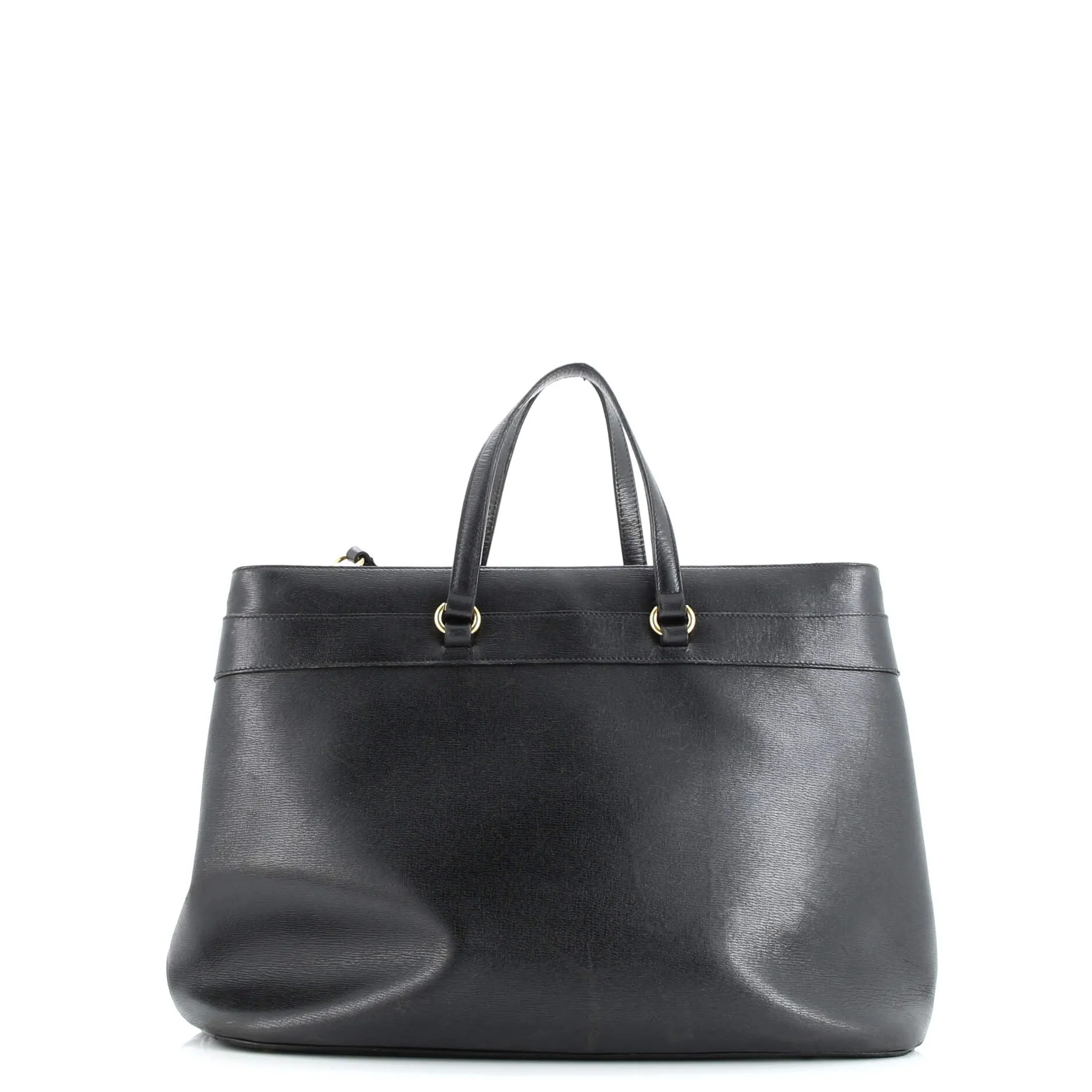 Pre-Loved Gucci Bright Bit Convertible Tote Leather Large sold by Zulily product image thumbnail 3