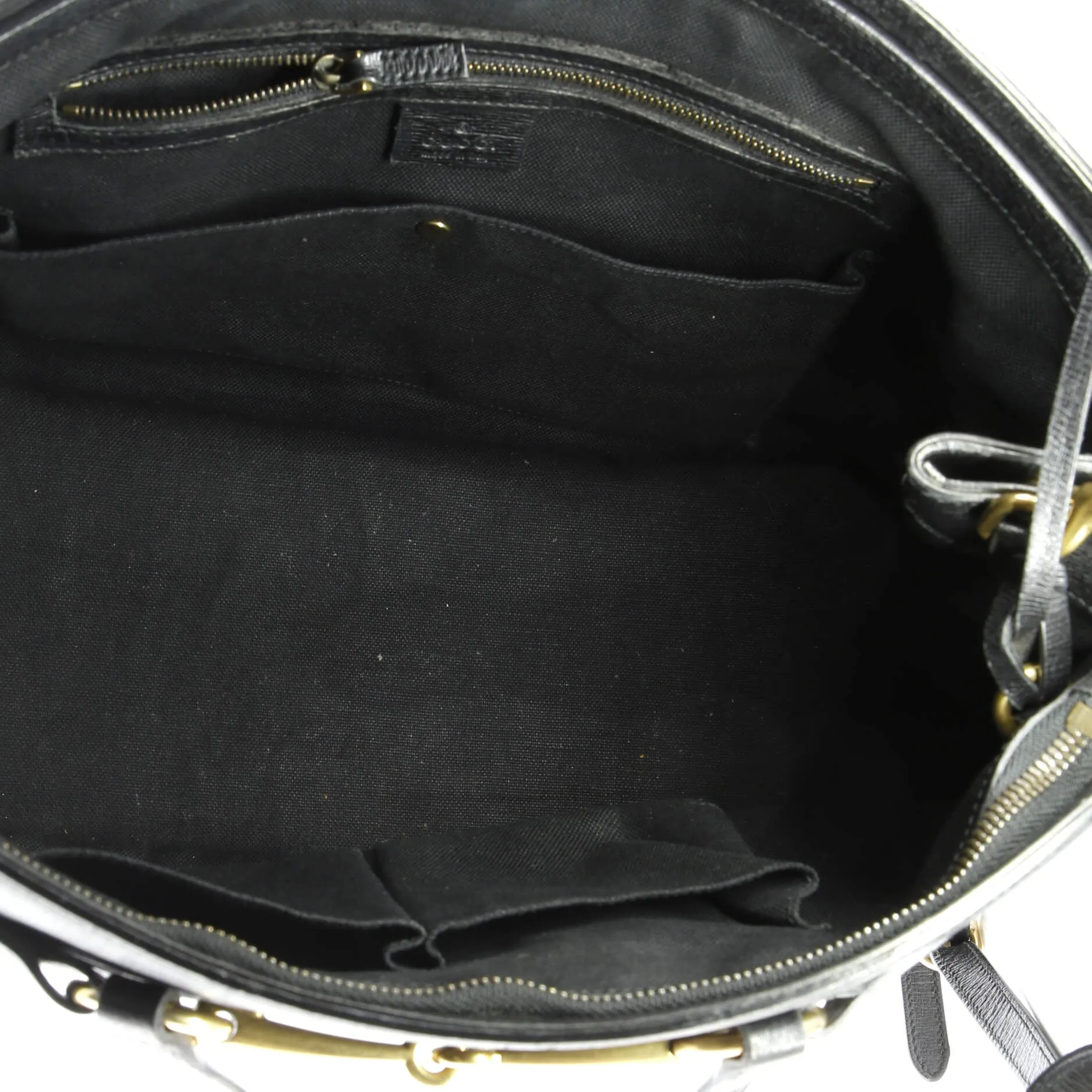 Pre-Loved Gucci Bright Bit Convertible Tote Leather Large sold by Zulily product image thumbnail 5