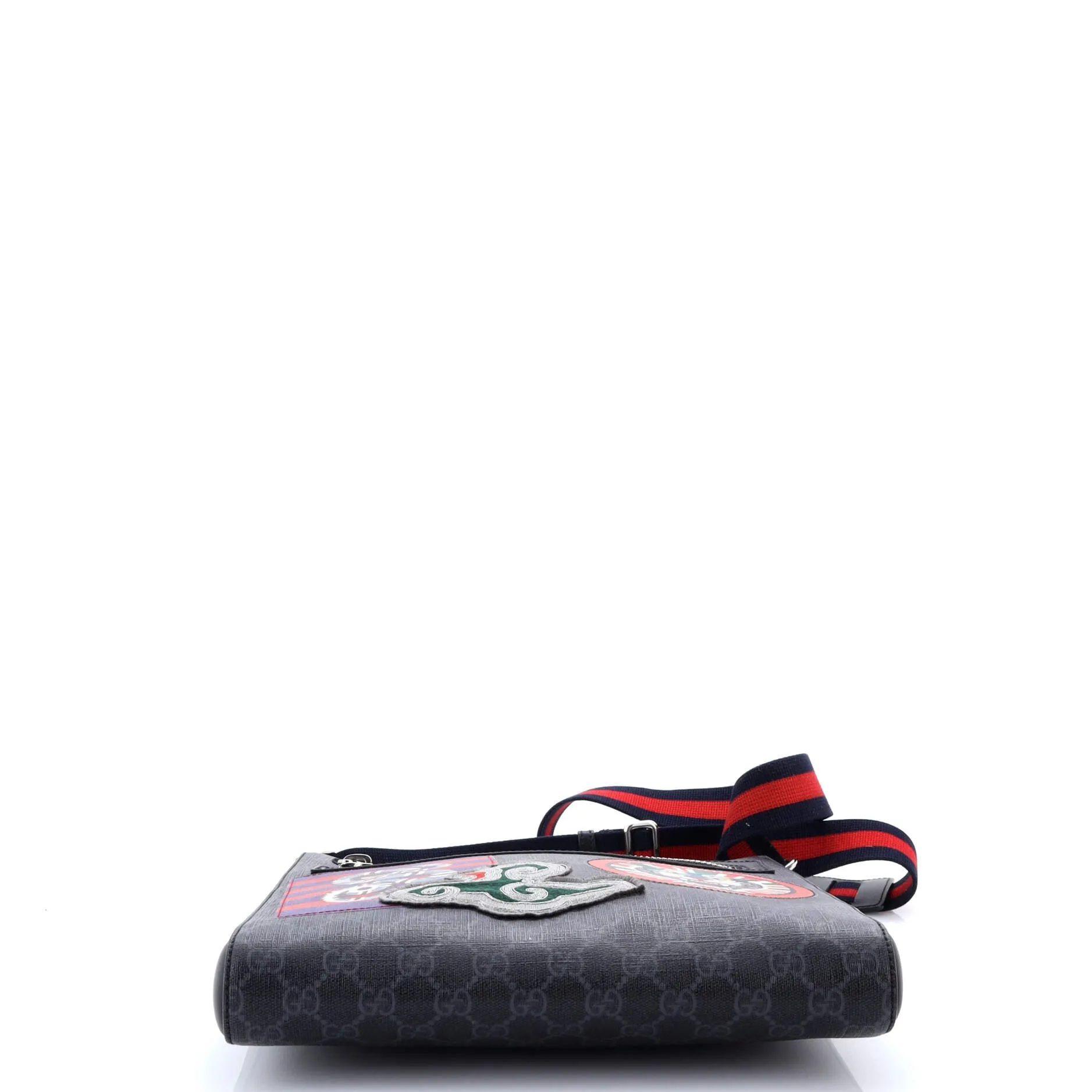 Pre-Loved Gucci Night Courrier Zip Messenger GG Coated Canvas with Applique Medium sold by Zulily product image thumbnail 4