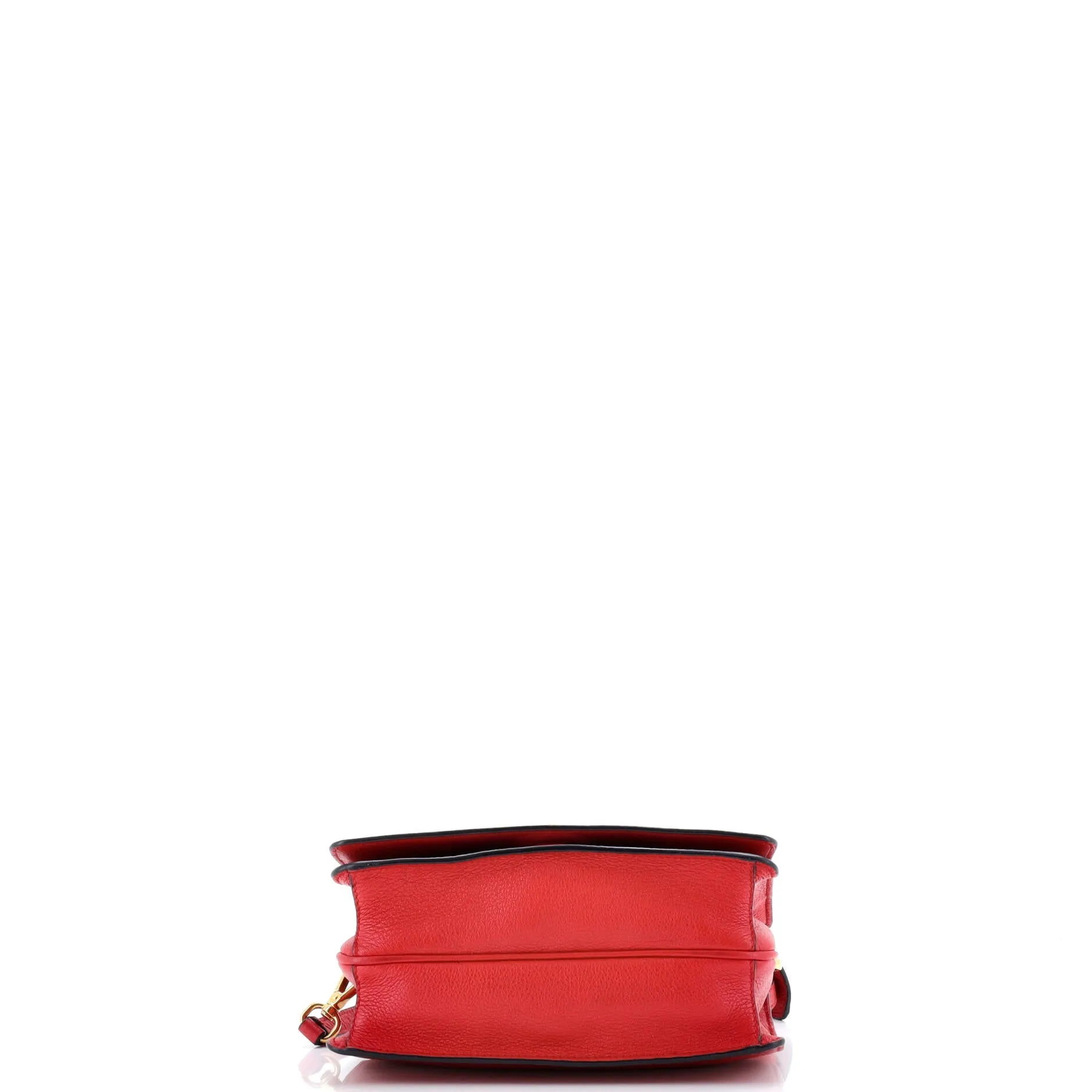 Pre-Loved Prada Dual Strap Flap Crossbody Bag Vitello Daino Small sold by Zulily product image thumbnail 4