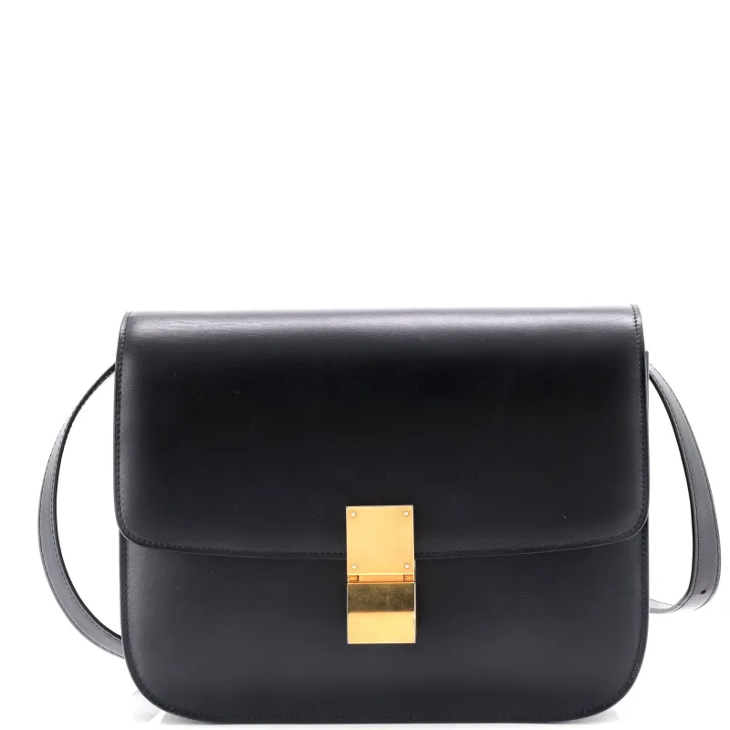 Pre-Loved Celine Classic Box Bag Smooth Leather Medium sold by Zulily