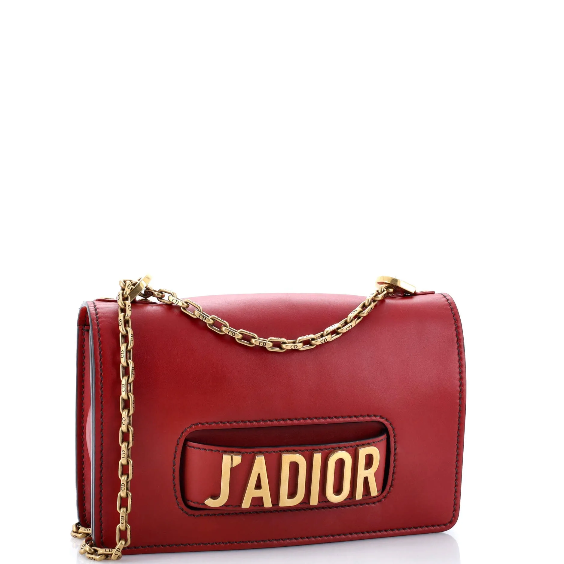 Pre-Loved Christian Dior J'Adior Flap Bag Leather Medium sold by Zulily product image thumbnail 2