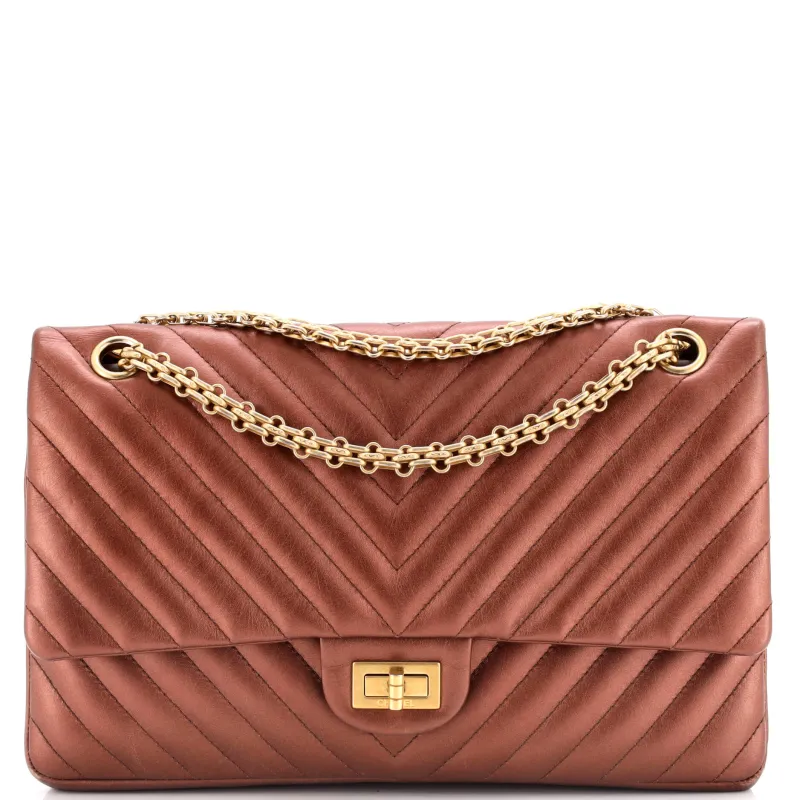 Pre-Loved Chanel Reissue 2.55 Flap Bag Chevron Aged Calfskin 226 sold by Zulily