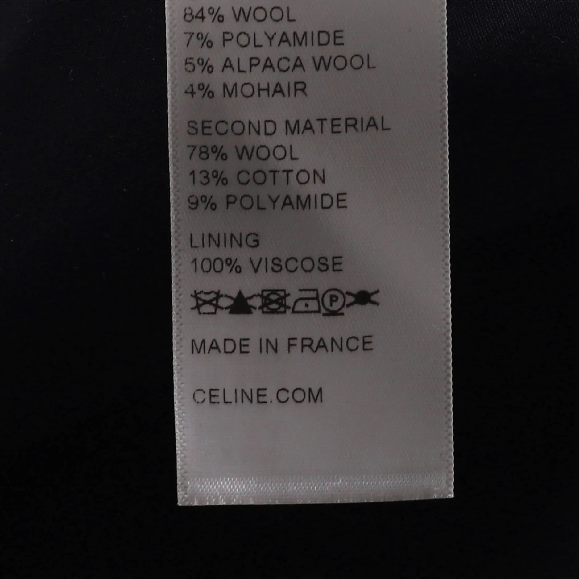 Pre-Loved Celine Women's Button Up Collarless Evening Jacket Tweed sold by Zulily product image thumbnail 4