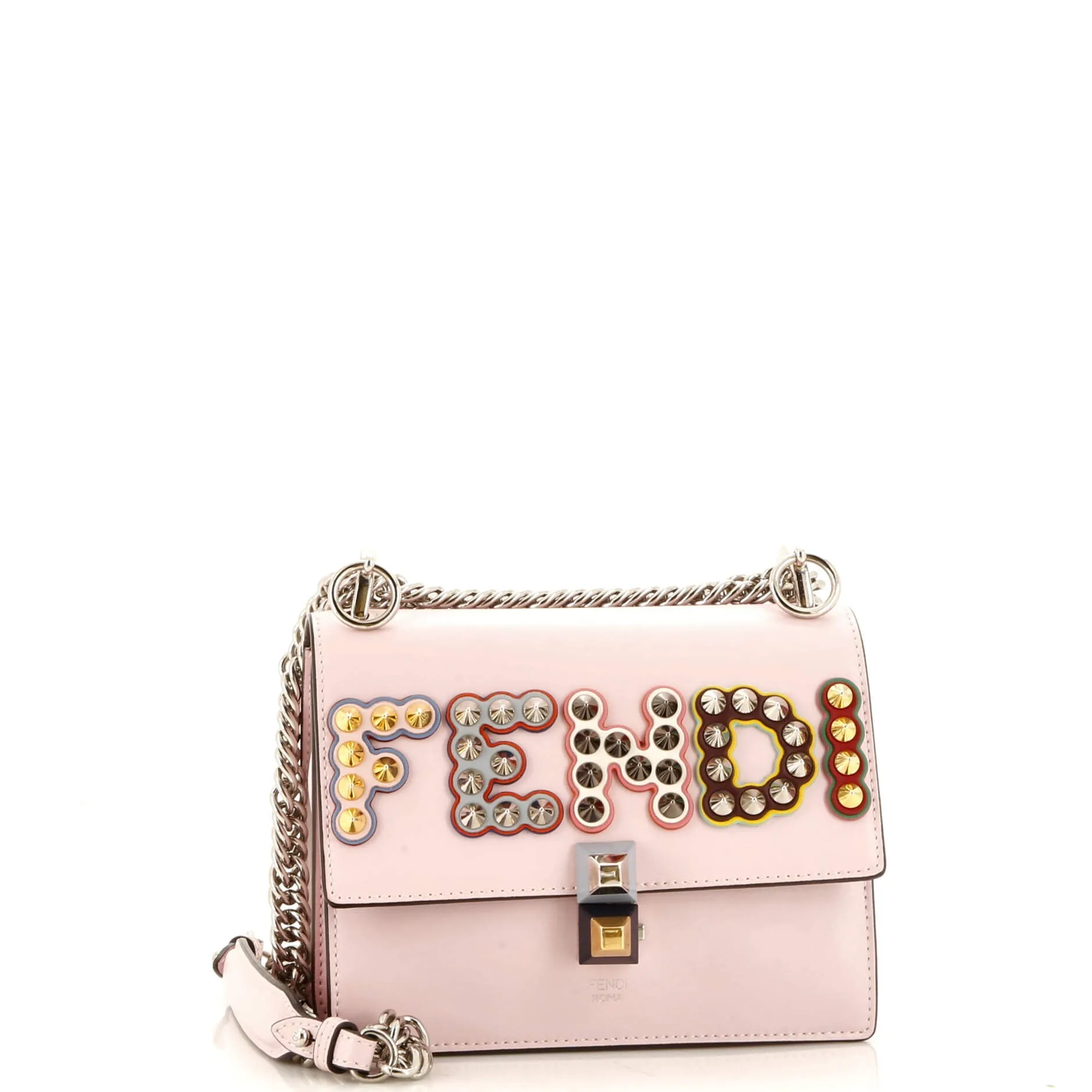 Pre-Loved Fendi Kan I Bag Embellished Applique Leather Small sold by Zulily product image thumbnail 2