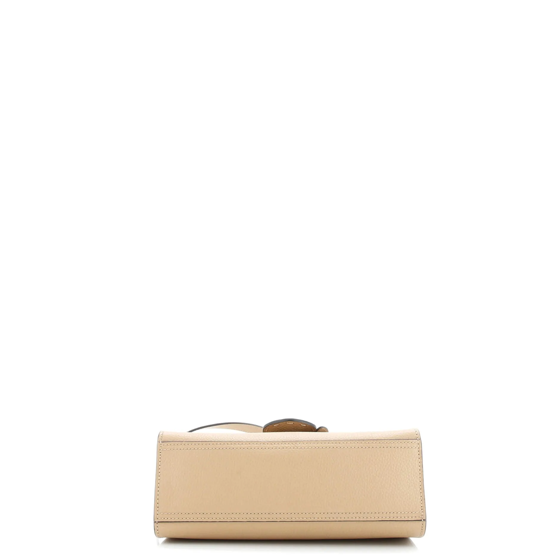 Pre-Loved Gucci GG Marmont Top Handle Bag Leather Mini sold by Zulily product image thumbnail 4