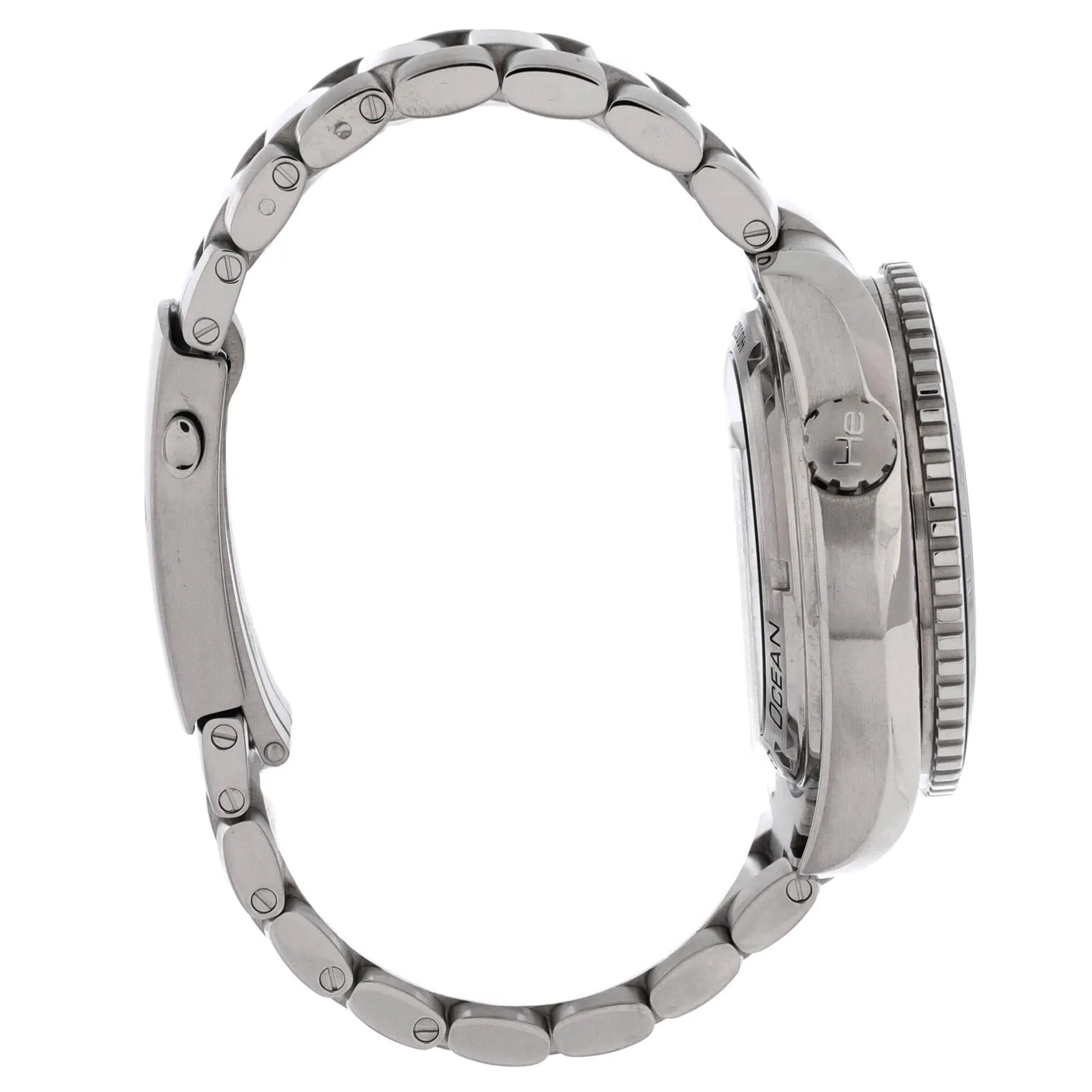 Pre-Loved Omega Seamaster Planet Ocean 600M Co-Axial Chronometer GMT Automatic Watch Stainless Steel 43 sold by Zulily product image thumbnail 3