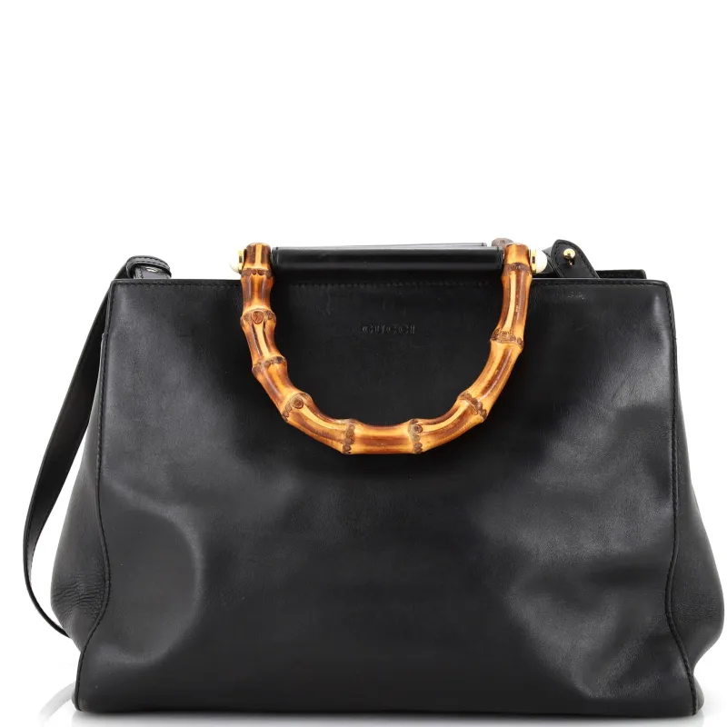 Pre-Loved Gucci Nymphaea Tote Leather Medium sold by Zulily