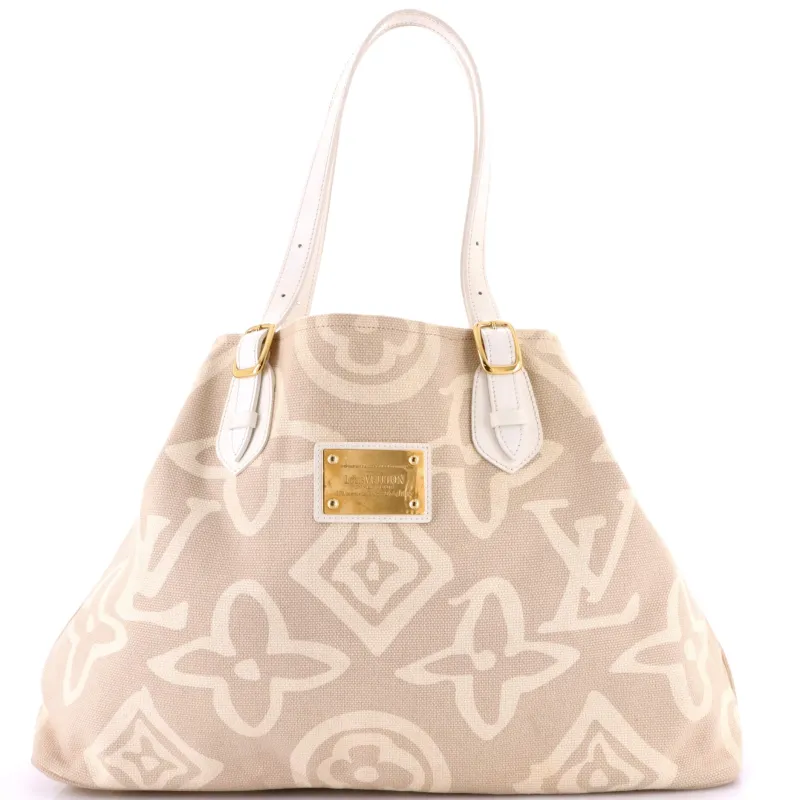 Pre-Loved Louis Vuitton Tahitienne Cabas Canvas GM sold by Zulily