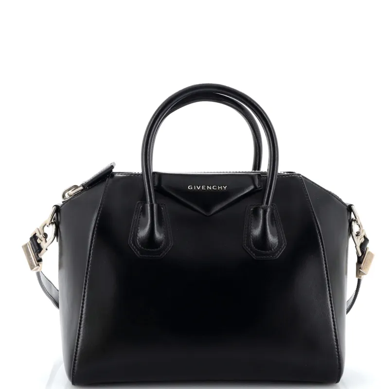 Pre-Loved Givenchy Antigona Bag Glazed Leather Small sold by Zulily