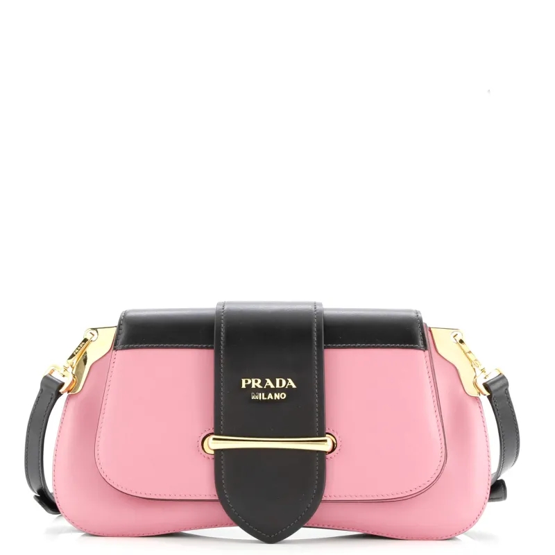 Pre-Loved Prada Sidonie Shoulder Bag City Calf Medium sold by Zulily