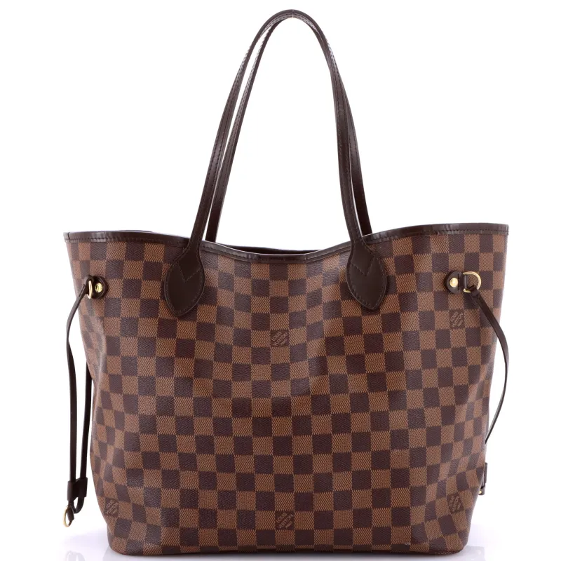 Pre-Loved Louis Vuitton Neverfull Tote Damier MM sold by Zulily