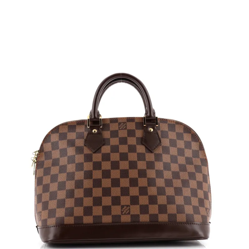 Pre-Loved Louis Vuitton Vintage Alma Handbag Damier PM sold by Zulily