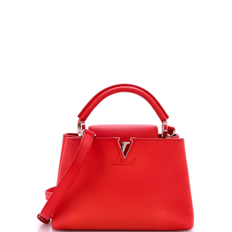 Pre-Loved Louis Vuitton Capucines Bag Leather BB sold by Zulily