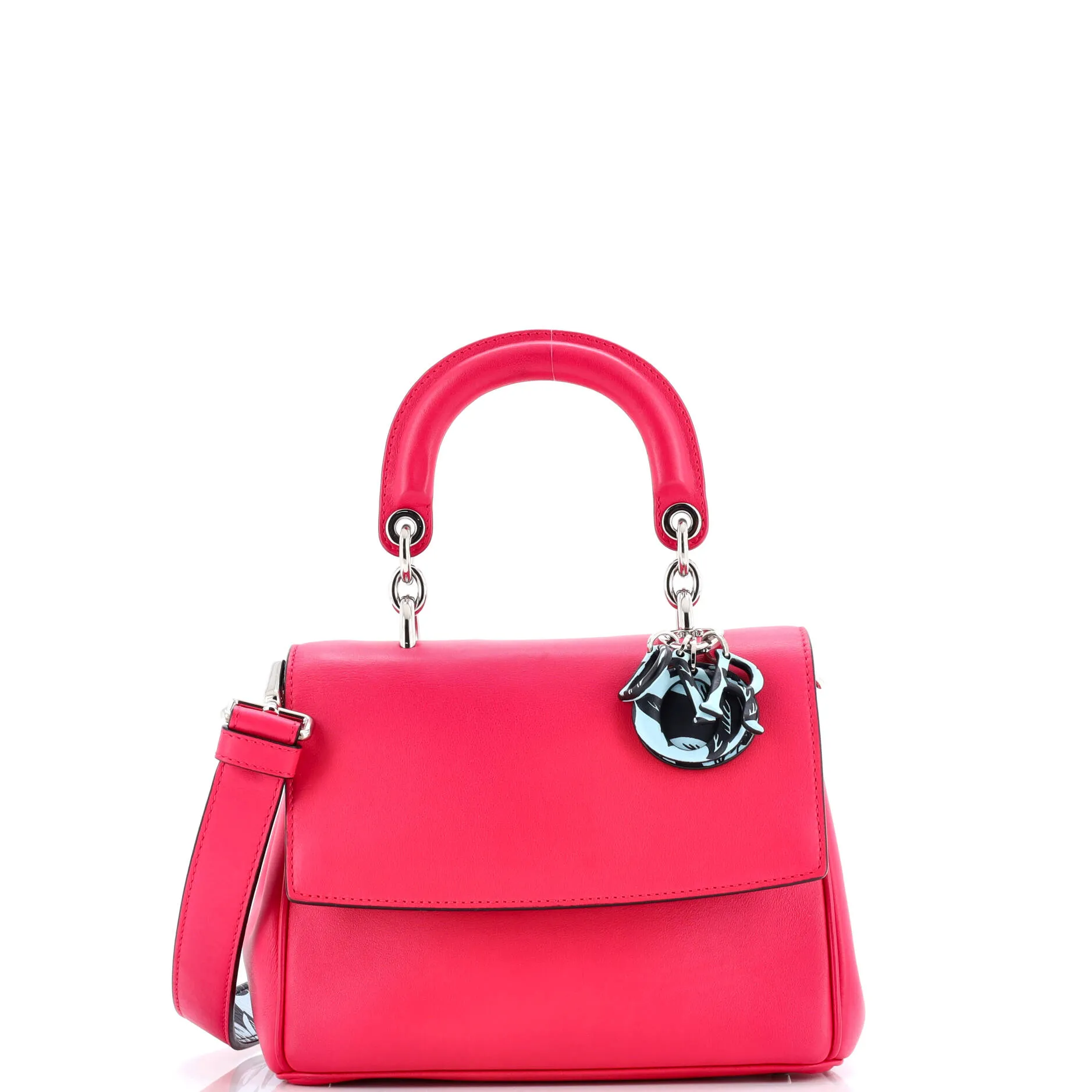 Pre-Loved Christian Dior Be Dior Bag Smooth Leather Mini sold by Zulily