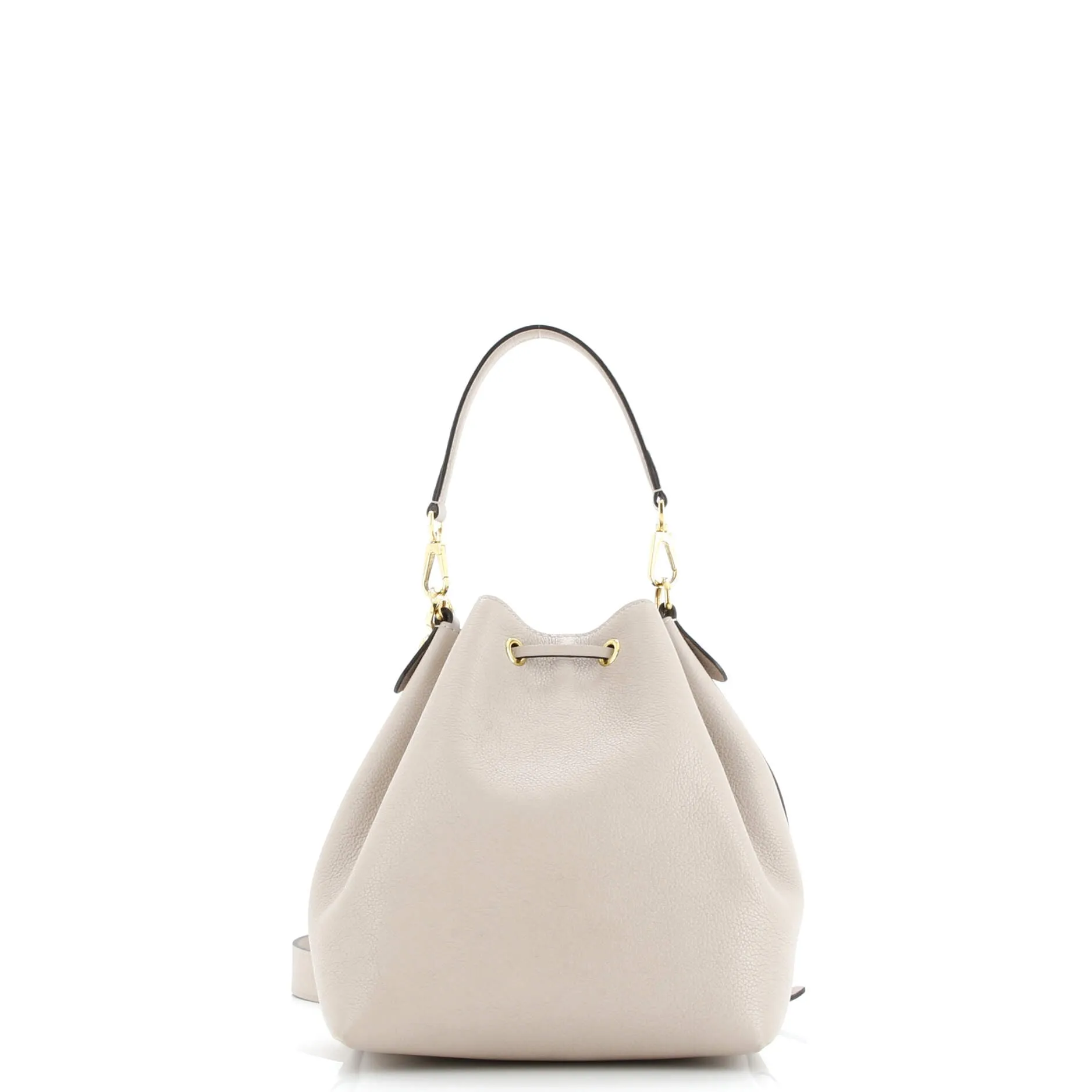 Pre-Loved Louis Vuitton Lockme Pocket Bucket Bag Leather sold by Zulily product image thumbnail 3
