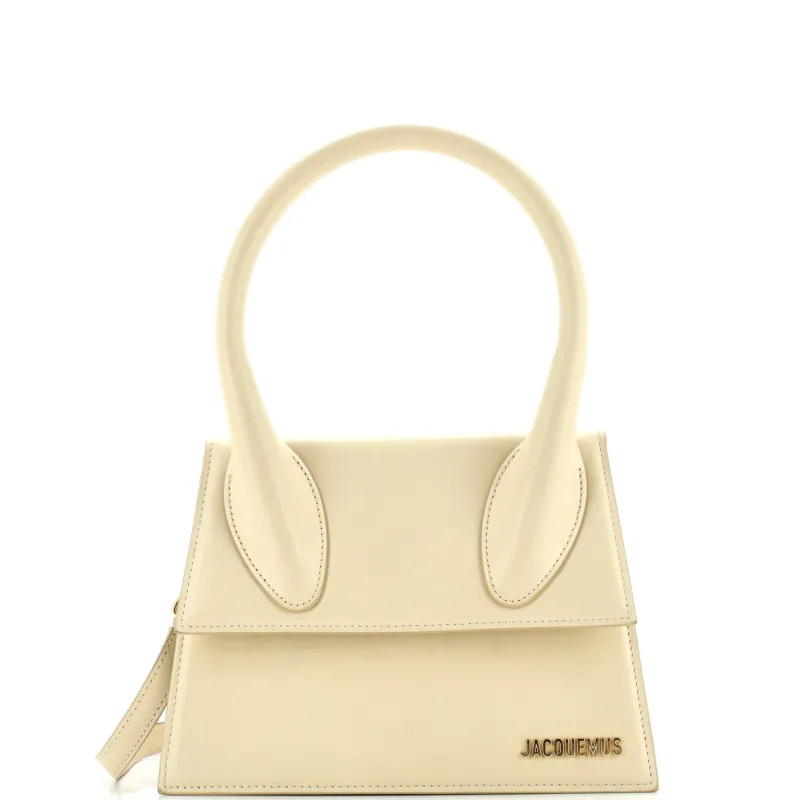 Pre-Loved Jacquemus Le Grand Chiquito Bag Leather Large sold by Zulily
