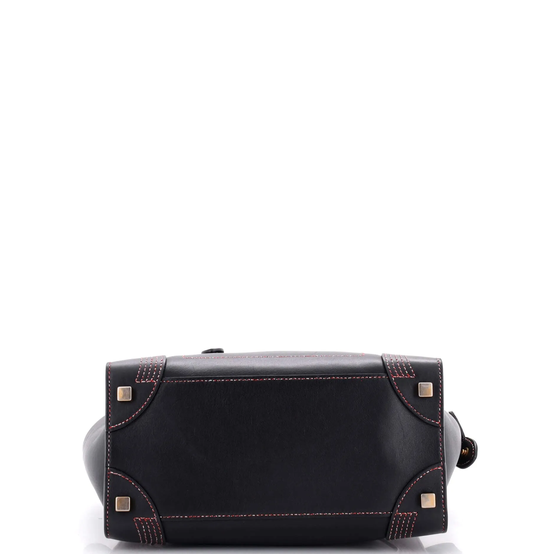 Pre-Loved Celine Luggage Bag Smooth Leather Micro sold by Zulily product image thumbnail 4