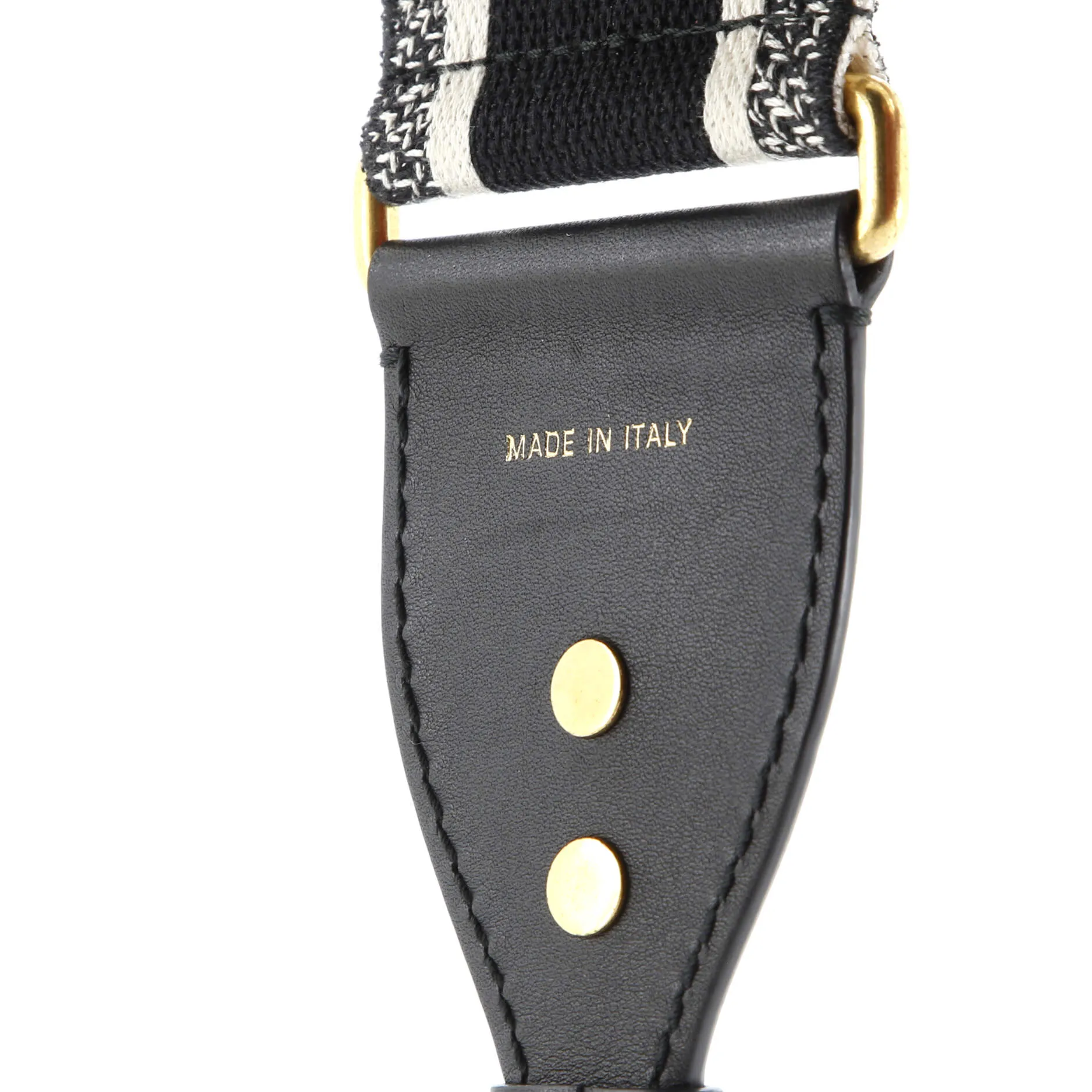 Pre-Loved Christian Dior Logo Shoulder Strap Embroidered Canvas sold by Zulily product image thumbnail 3