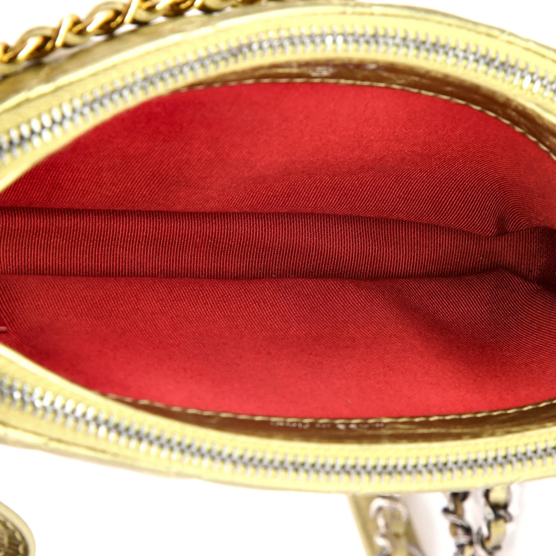 Pre-Loved Chanel Gabrielle Double Zip Clutch with Chain Quilted Aged Calfskin sold by Zulily product image thumbnail 5