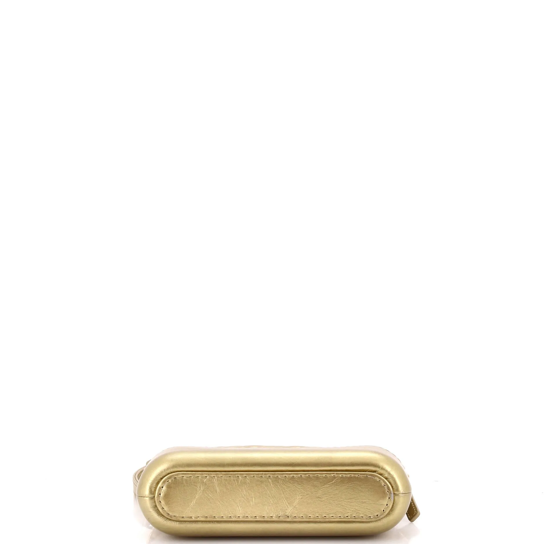 Pre-Loved Chanel Gabrielle Double Zip Clutch with Chain Quilted Aged Calfskin sold by Zulily product image thumbnail 4