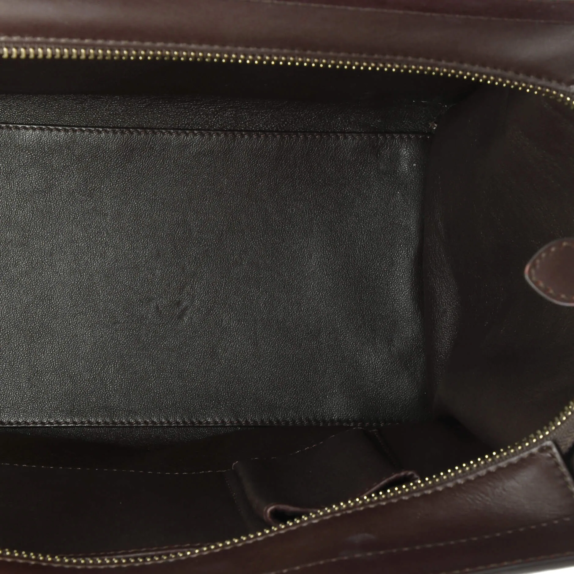 Pre-Loved Celine Luggage Bag Canvas and Leather Mini sold by Zulily product image thumbnail 5