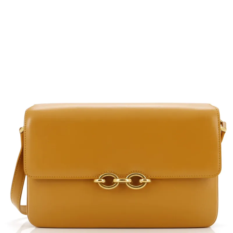 Pre-Loved Saint Laurent Le Maillon Shoulder Bag Leather Medium sold by Zulily