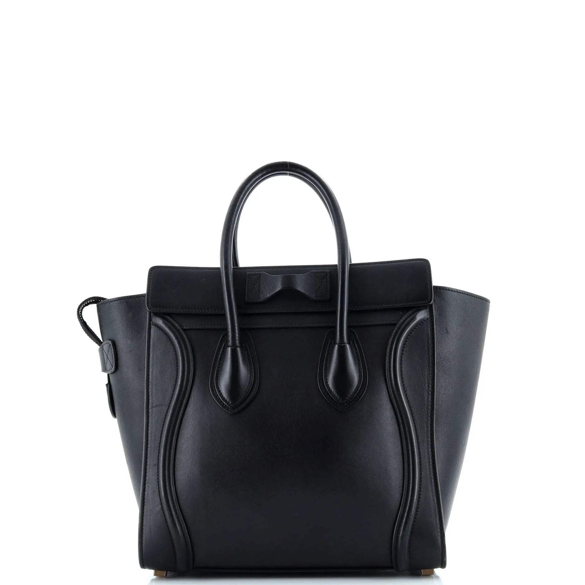 Pre-Loved Celine Luggage Bag Smooth Leather Micro sold by Zulily product image thumbnail 3