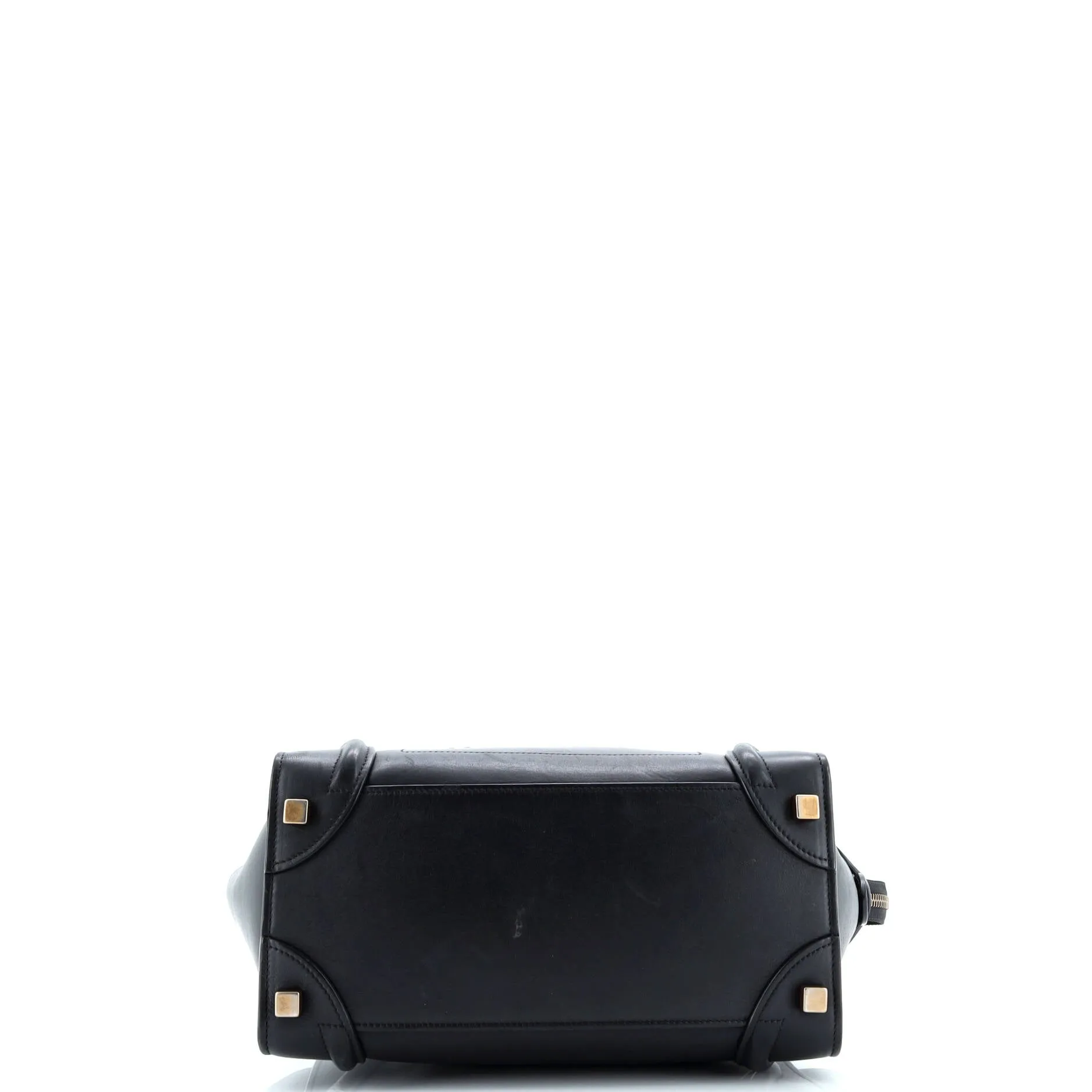 Pre-Loved Celine Luggage Bag Smooth Leather Micro sold by Zulily product image thumbnail 4