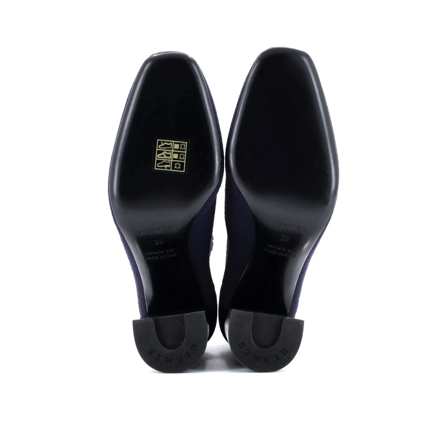 Pre-Loved Hermes Women's Volver Ankle Boots Knit Fabric sold by Zulily product image thumbnail 4