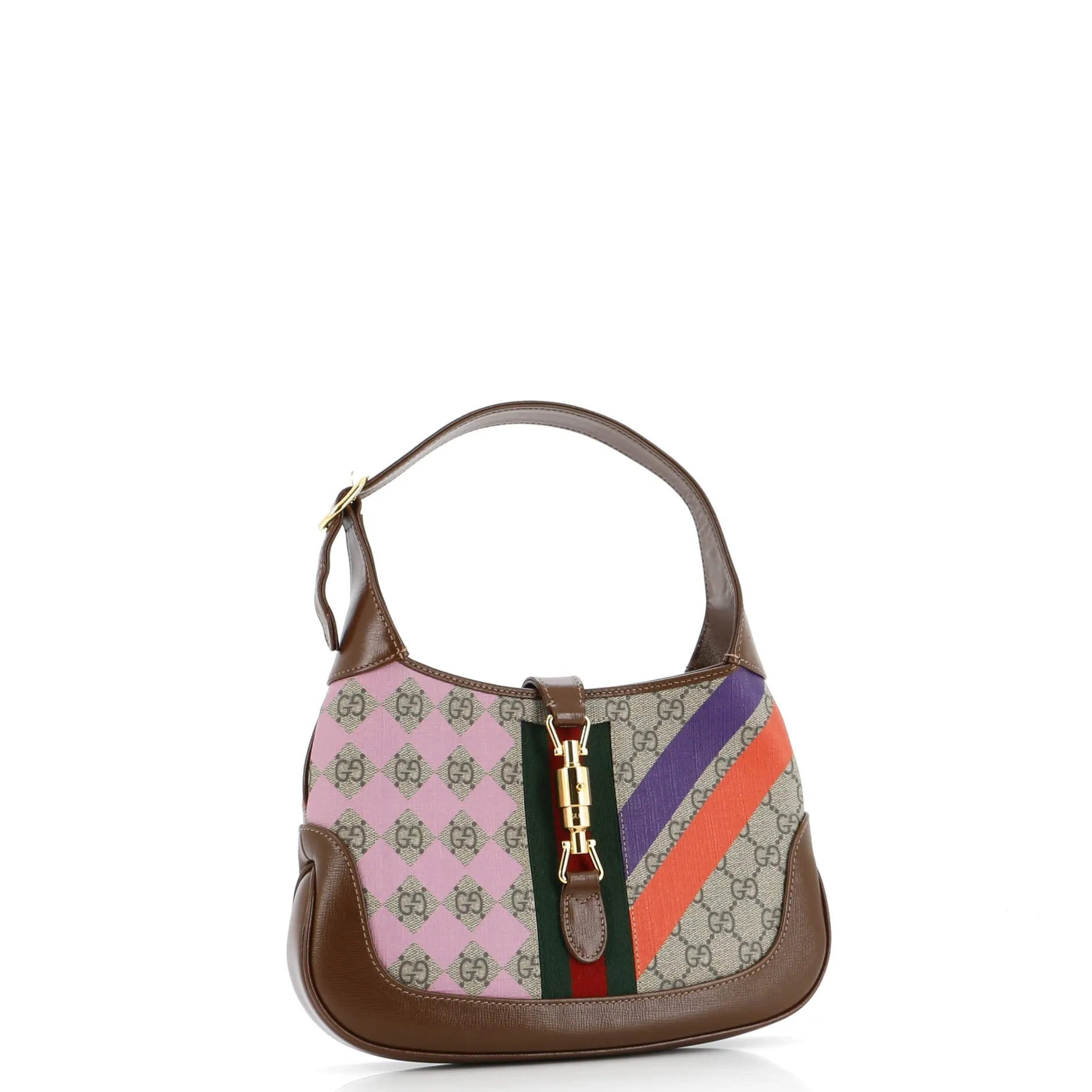 Pre-Loved Gucci Jackie 1961 Hobo Printed GG Coated Canvas Small sold by Zulily product image thumbnail 2