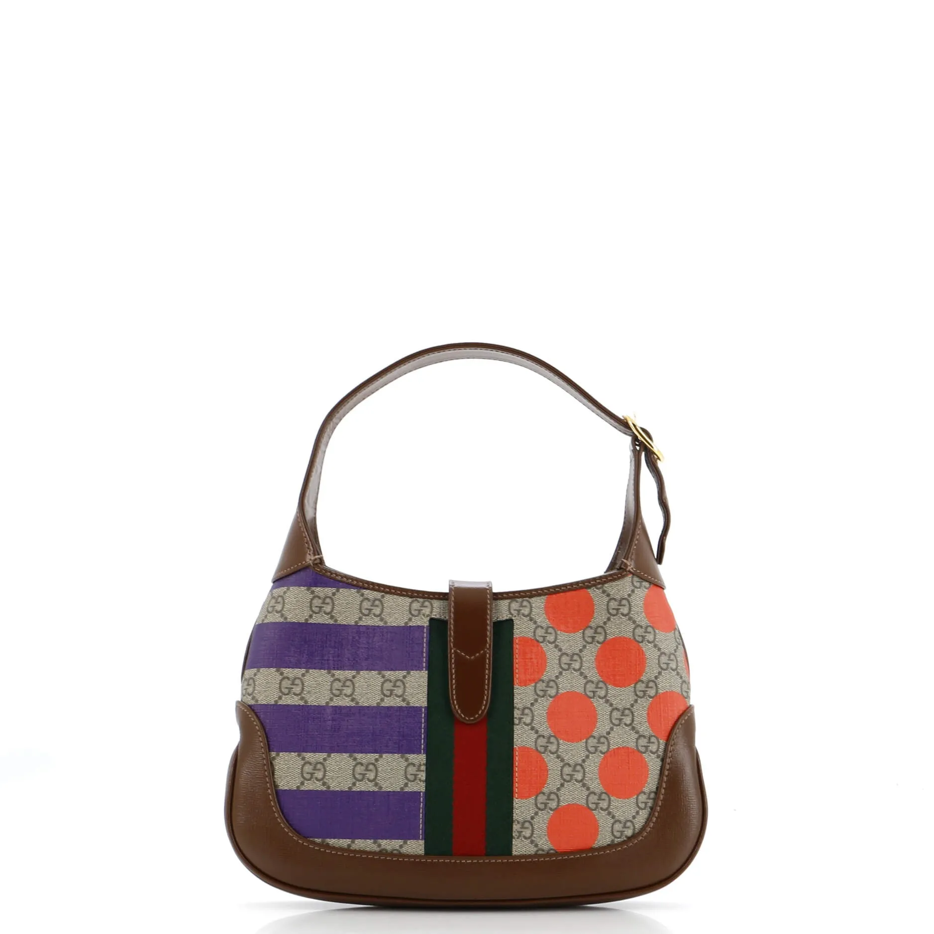 Pre-Loved Gucci Jackie 1961 Hobo Printed GG Coated Canvas Small sold by Zulily product image thumbnail 3