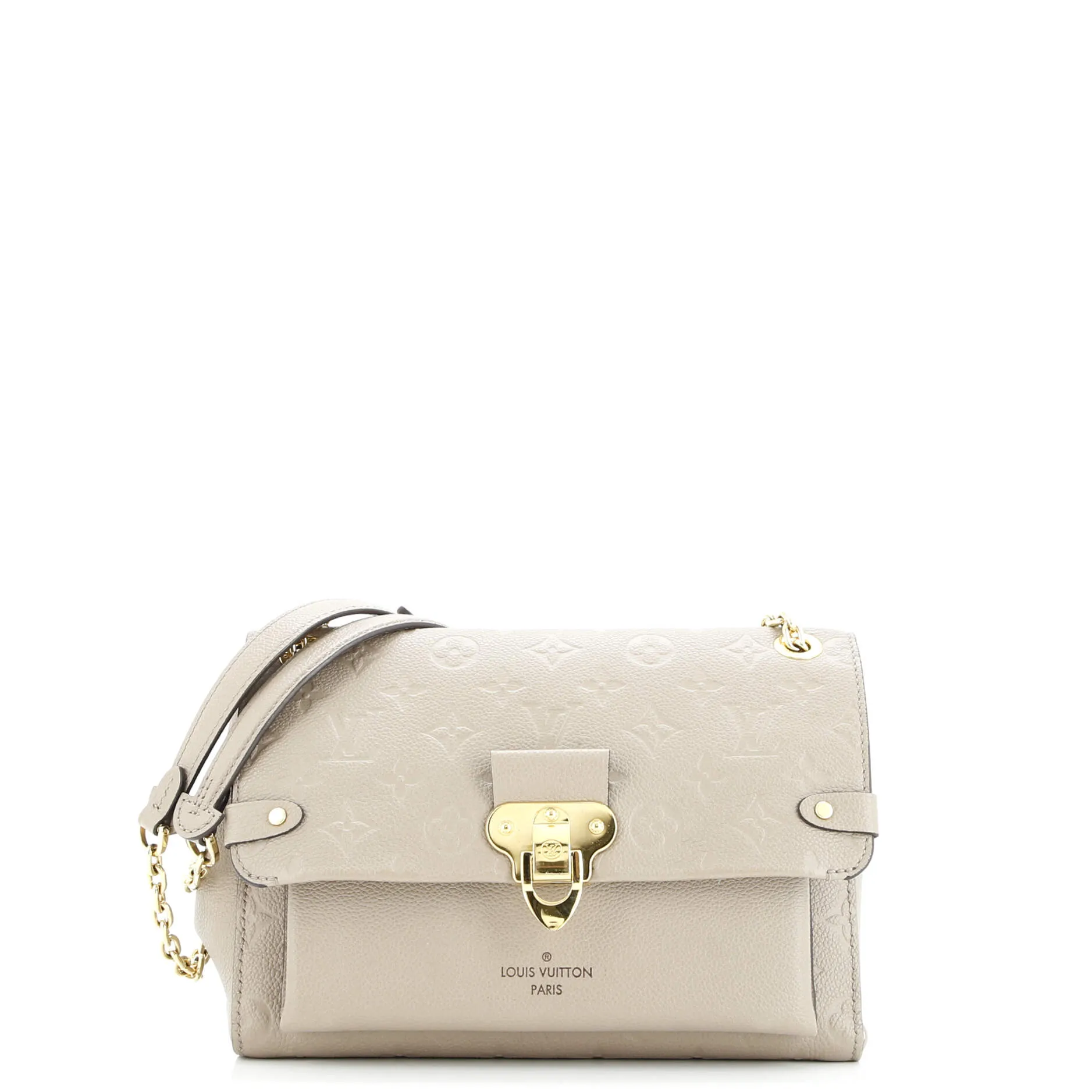 Pre-Loved Louis Vuitton Vavin Handbag Monogram Empreinte Leather PM sold by Zulily