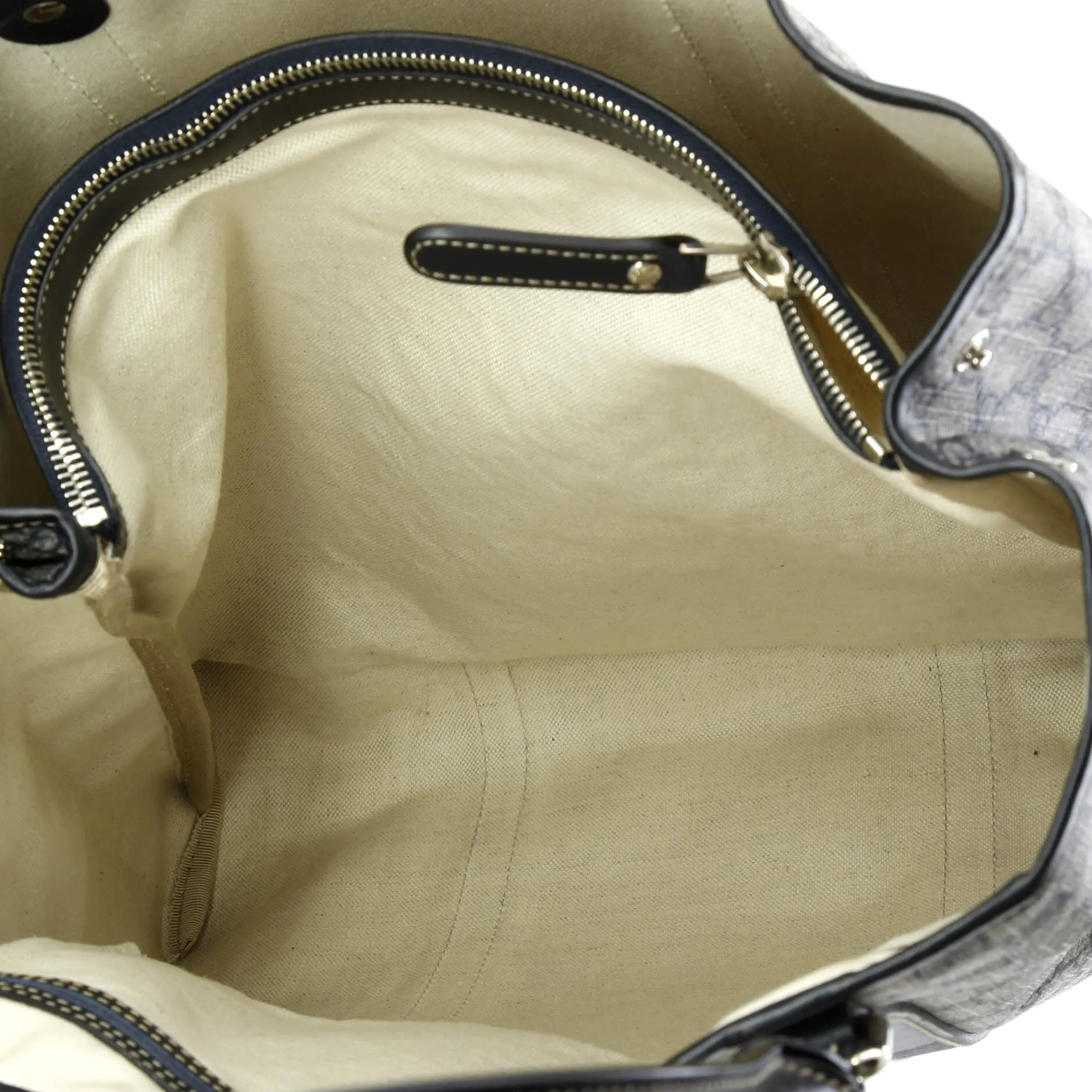 Pre-Loved Gucci Joy Tote GG Coated Canvas with Leather Large sold by Zulily product image thumbnail 5