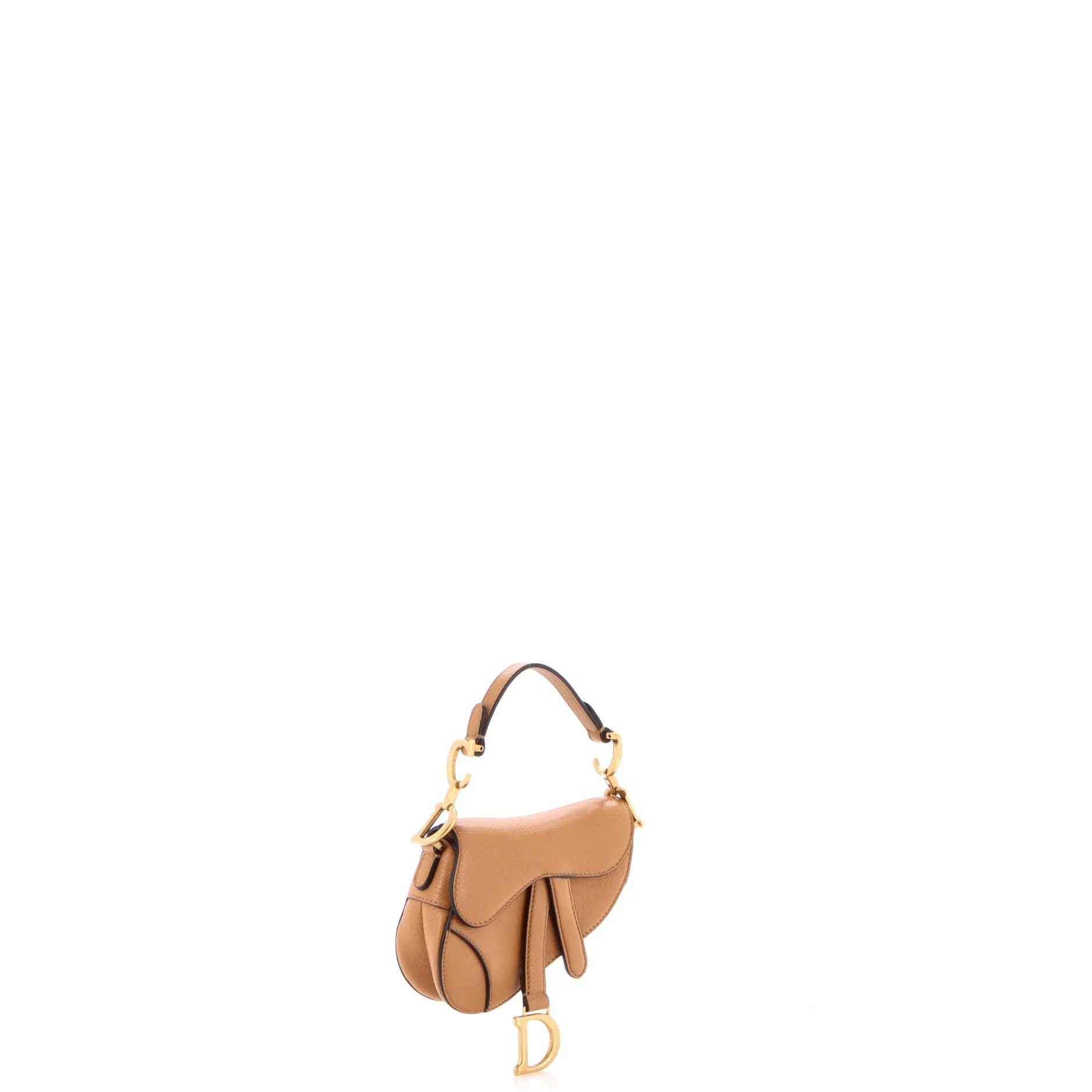Pre-Loved Christian Dior Saddle Handbag Leather Micro sold by Zulily product image thumbnail 2