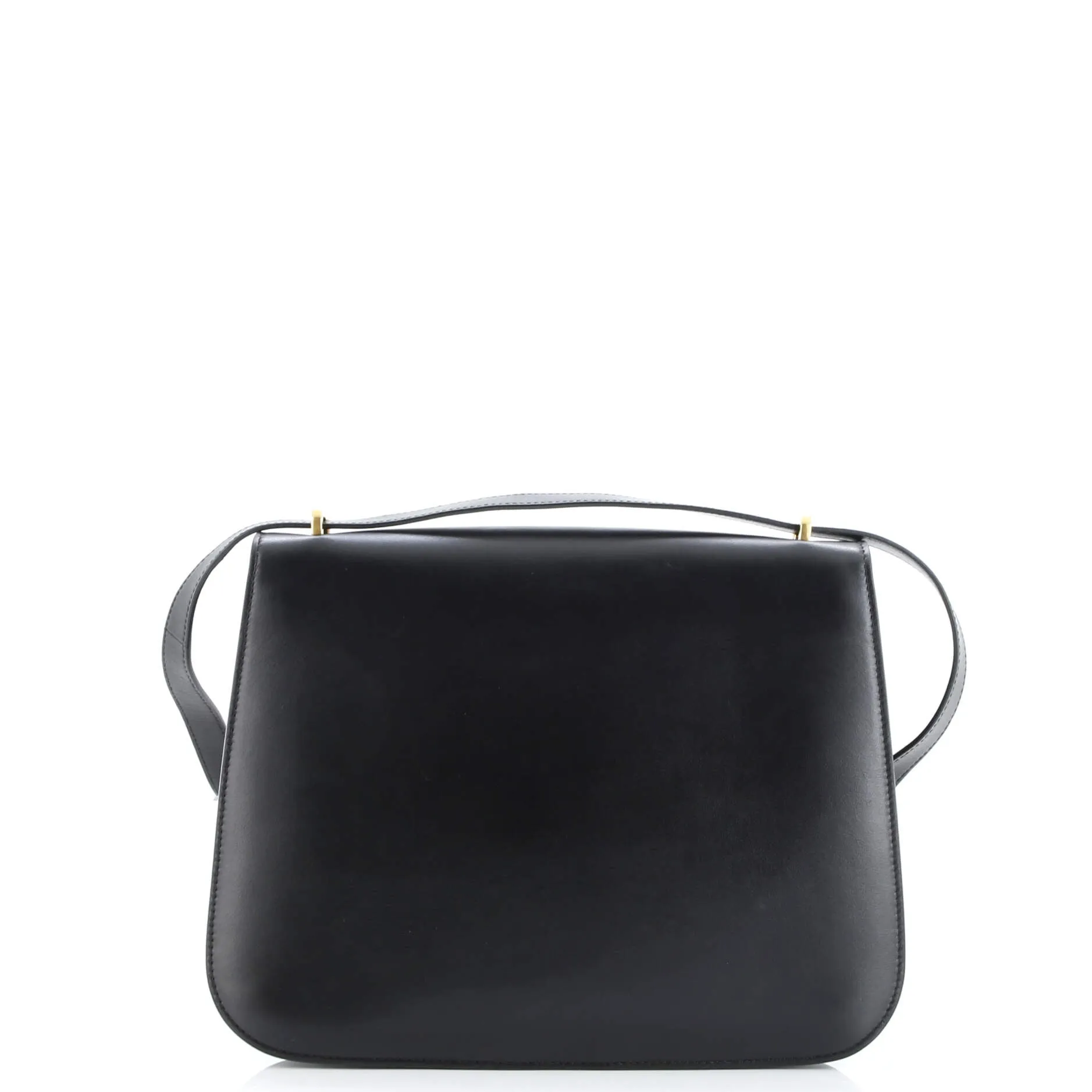 Pre-Loved Saint Laurent Spontini Saddle Bag Leather Medium sold by Zulily product image thumbnail 3