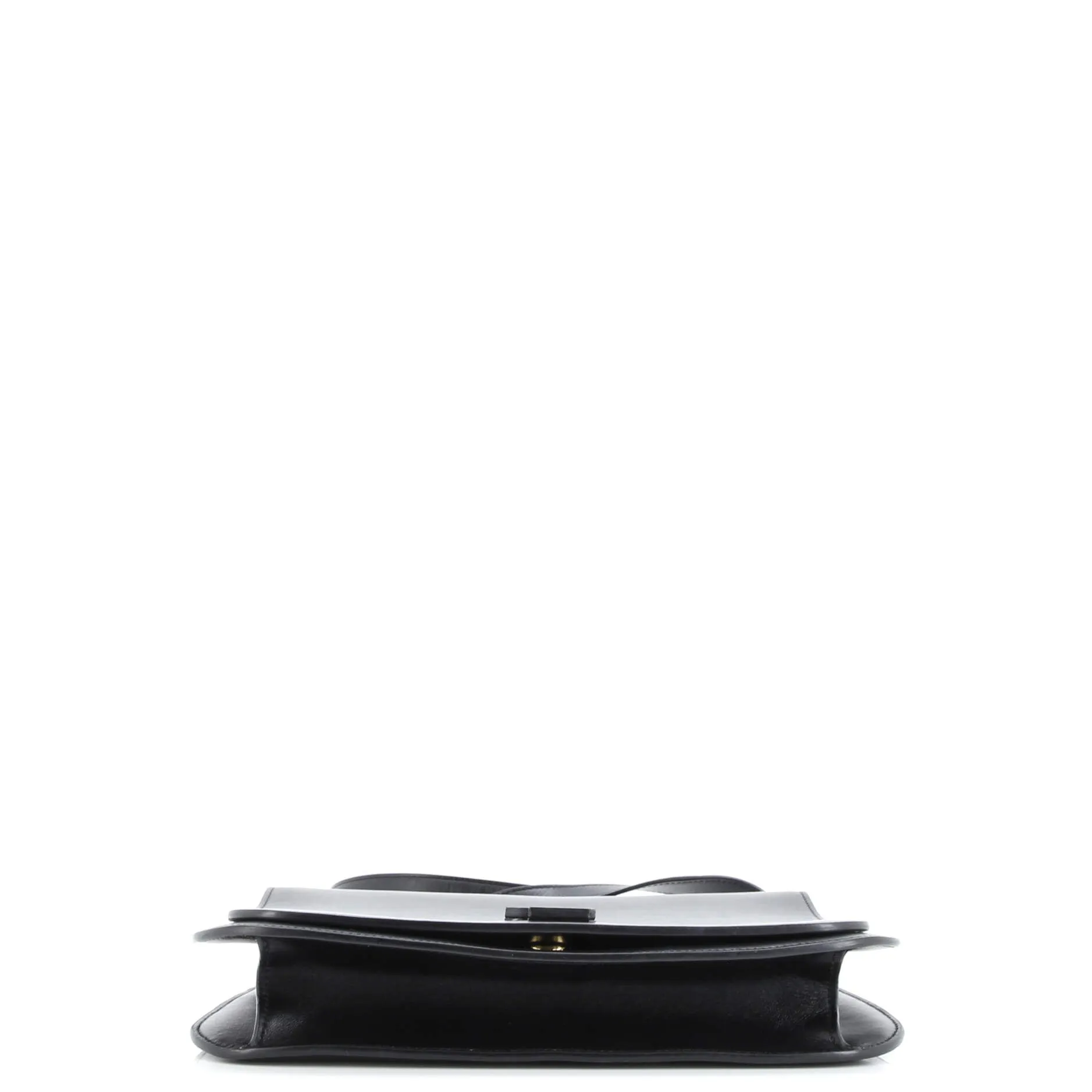 Pre-Loved Saint Laurent Spontini Saddle Bag Leather Medium sold by Zulily product image thumbnail 4