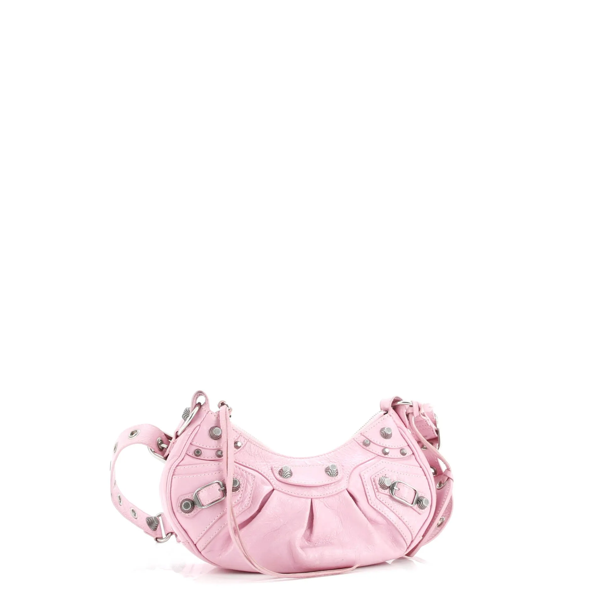 Pre-Loved Balenciaga Le Cagole Giant Studs Shoulder Bag Leather XS sold by Zulily product image thumbnail 3