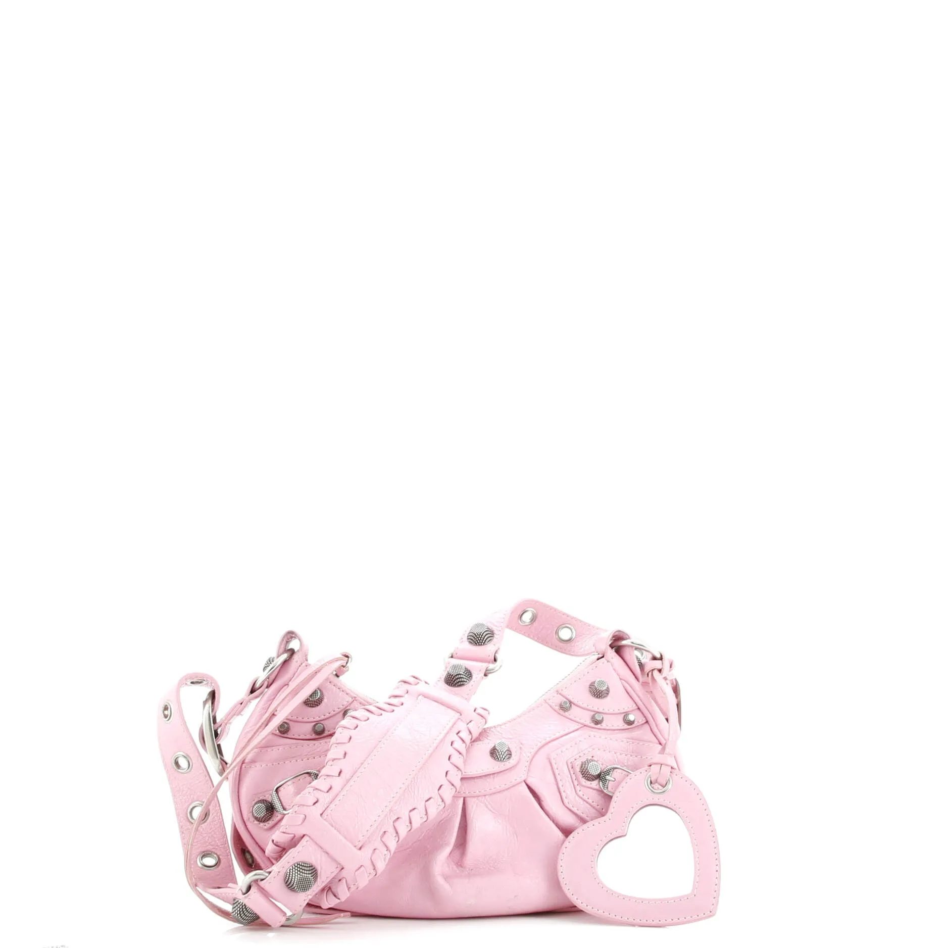 Pre-Loved Balenciaga Le Cagole Giant Studs Shoulder Bag Leather XS sold by Zulily product image thumbnail 2