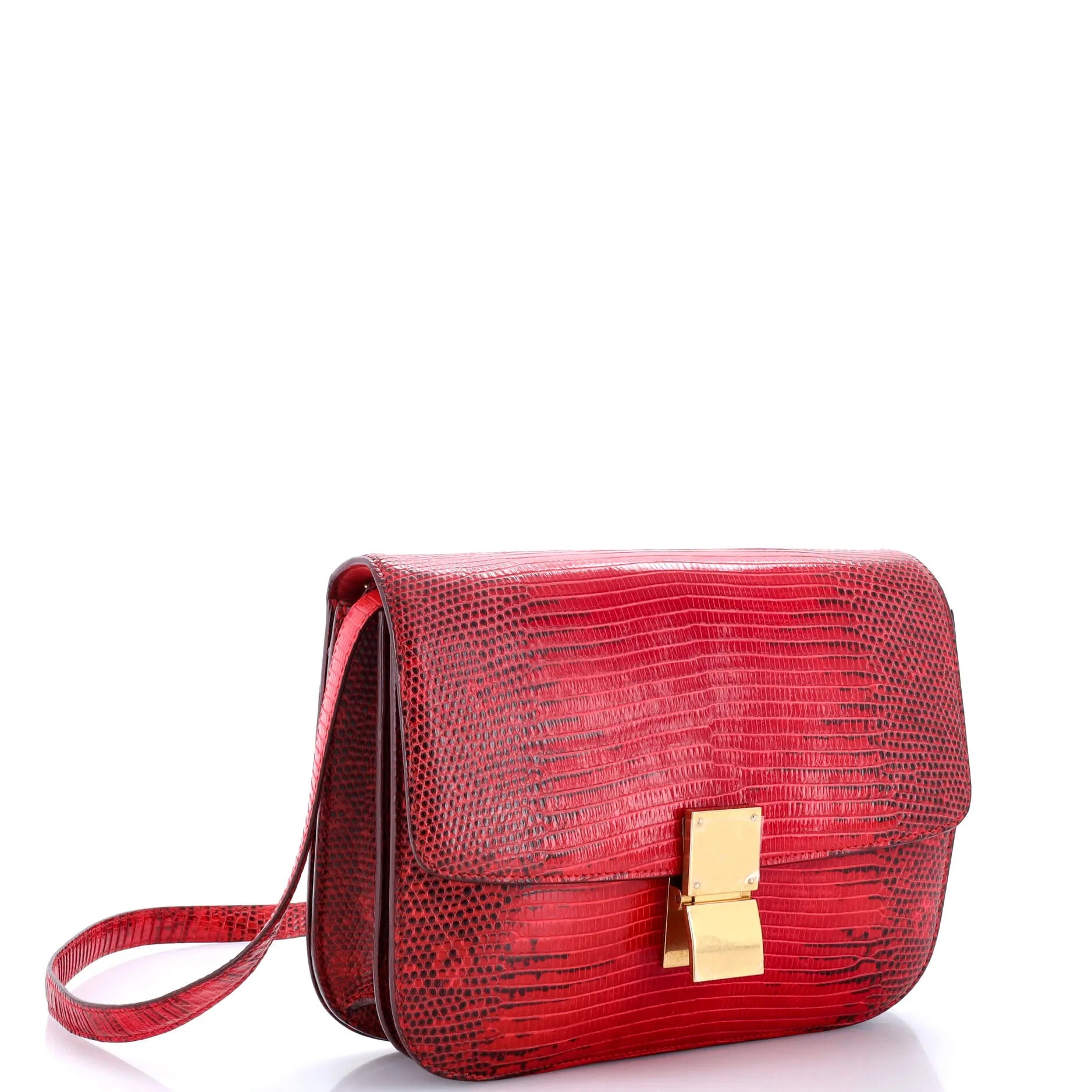 Pre-Loved Celine Classic Box Bag Lizard Medium sold by Zulily product image thumbnail 2
