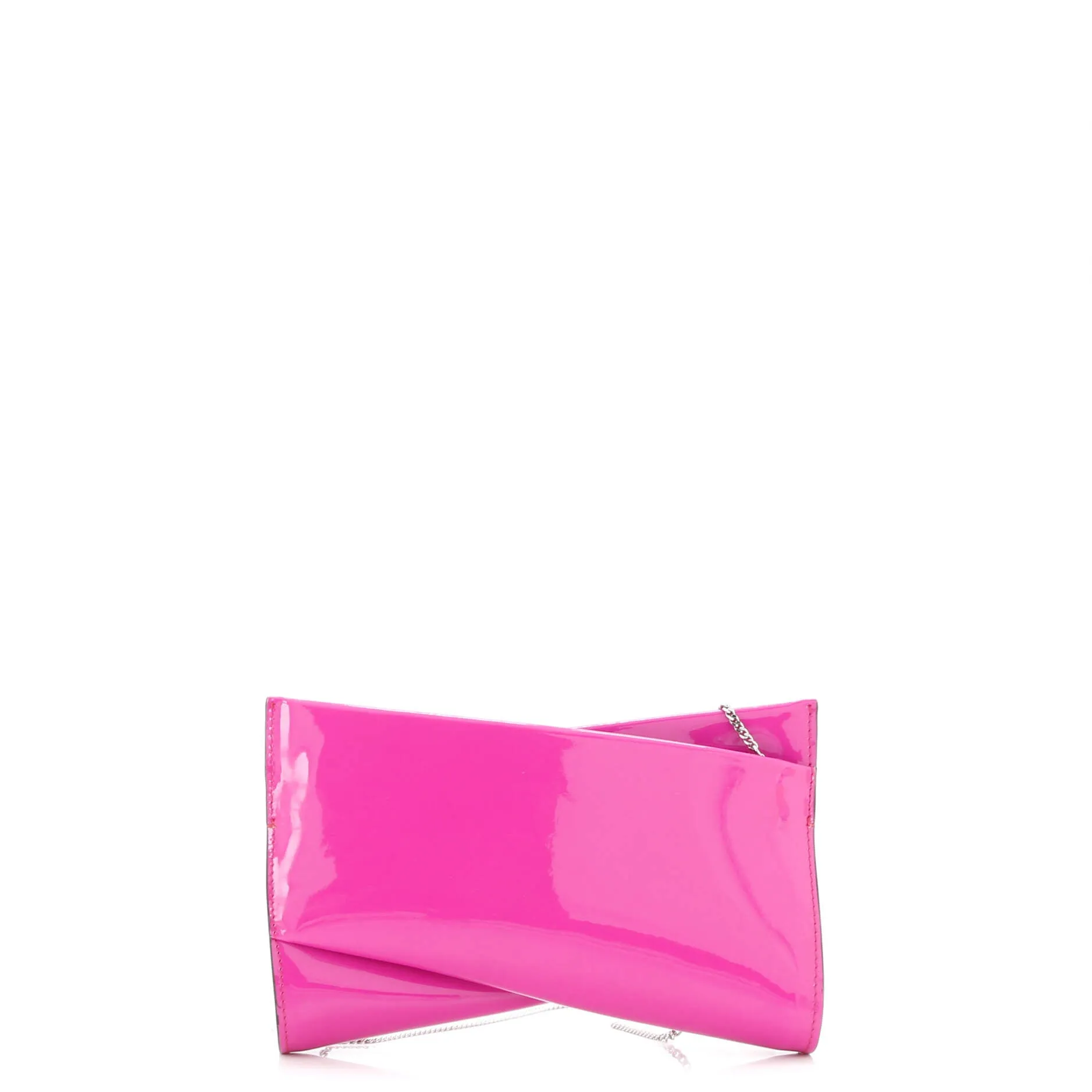 Pre-Loved Christian Louboutin Loubitwist Clutch On Chain Leather Small sold by Zulily product image thumbnail 3