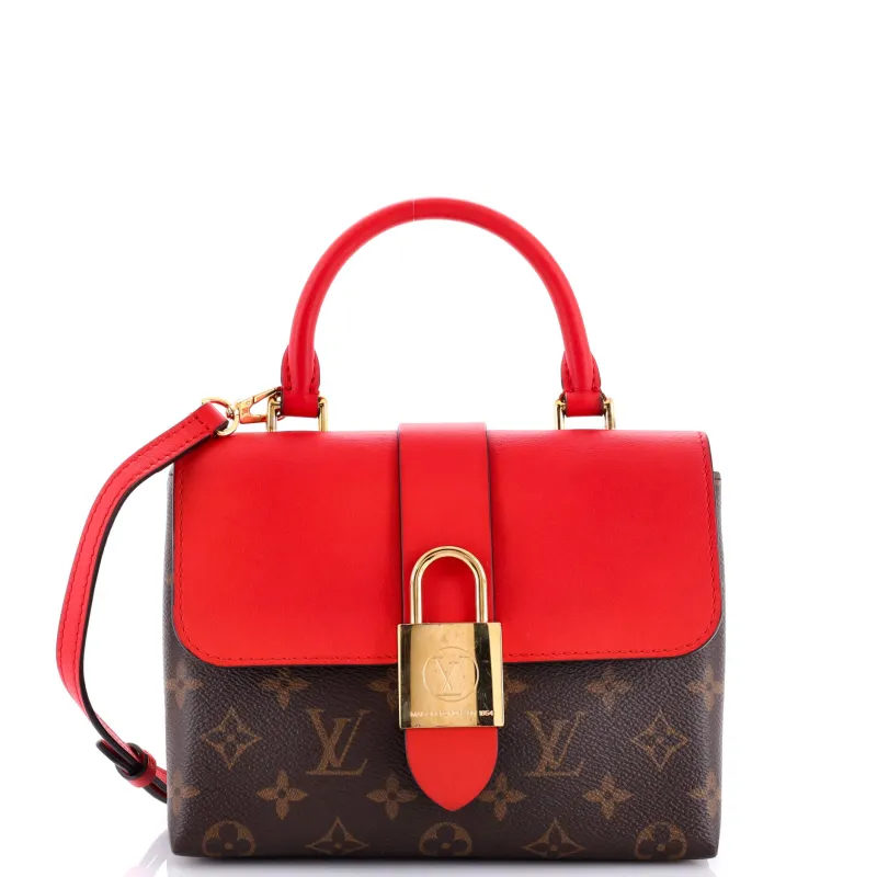 Pre-Loved Louis Vuitton Locky Handbag Monogram Canvas with Leather BB sold by Zulily