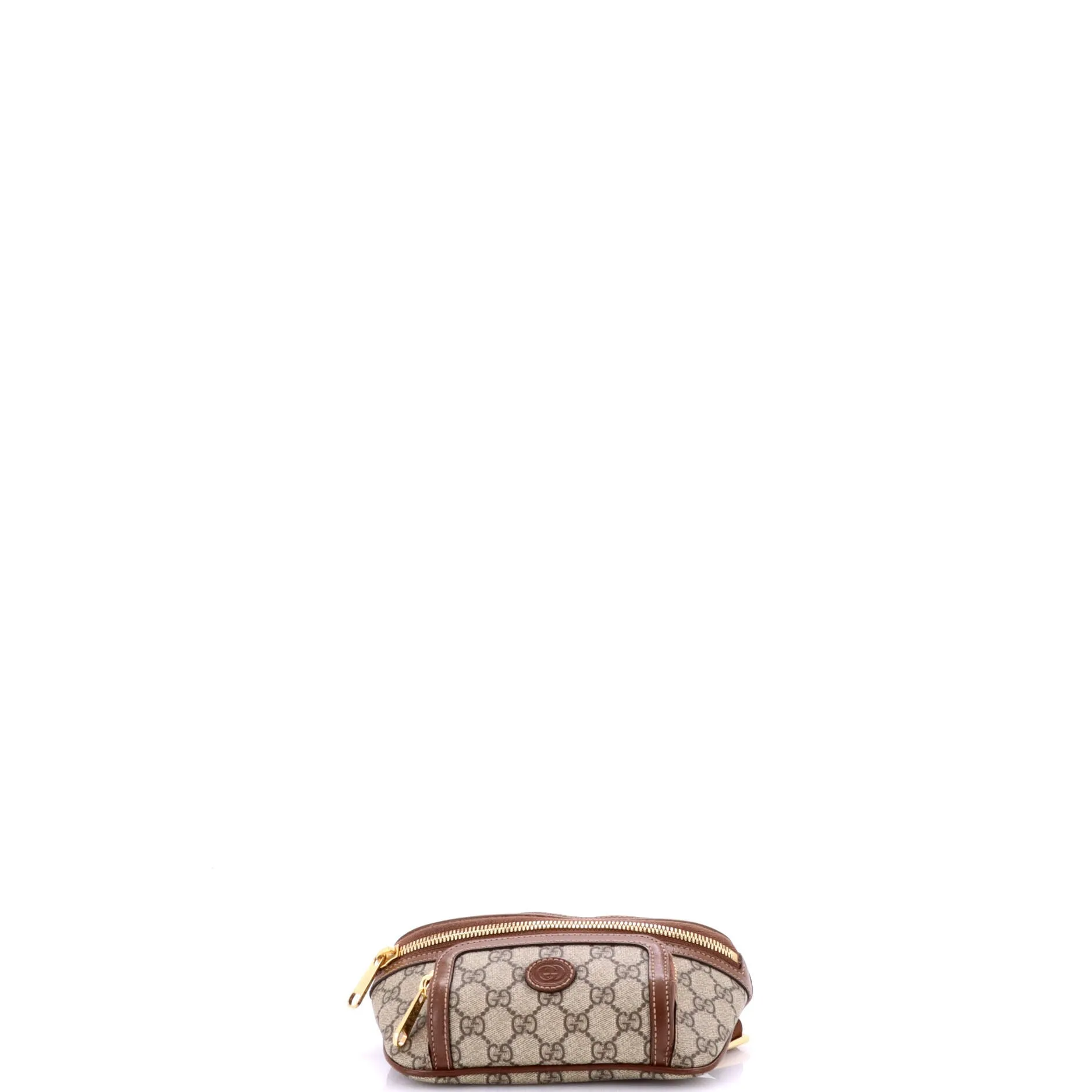 Pre-Loved Gucci Interlocking G Patch Belt Bag GG Coated Canvas sold by Zulily product image thumbnail 4