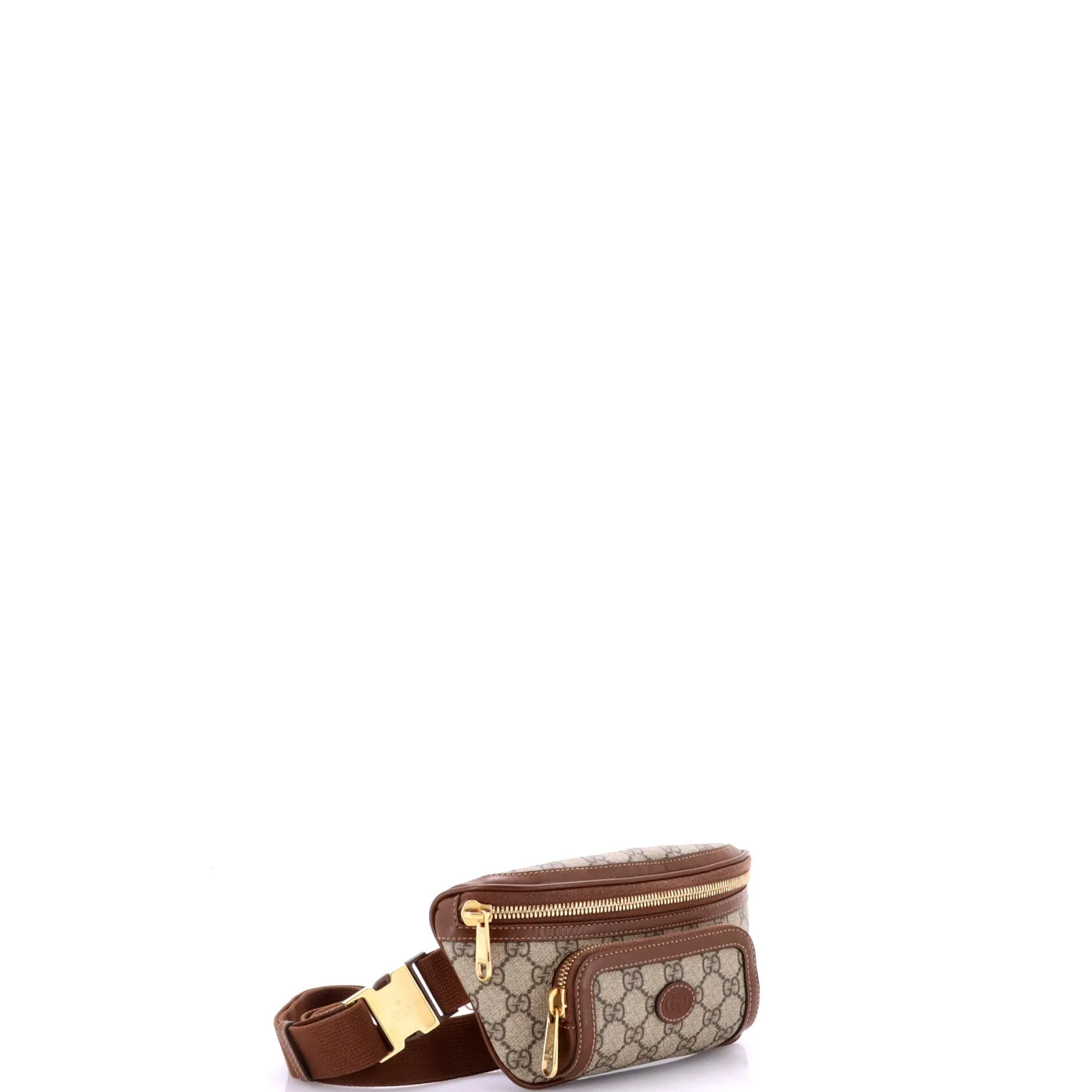 Pre-Loved Gucci Interlocking G Patch Belt Bag GG Coated Canvas sold by Zulily product image thumbnail 2