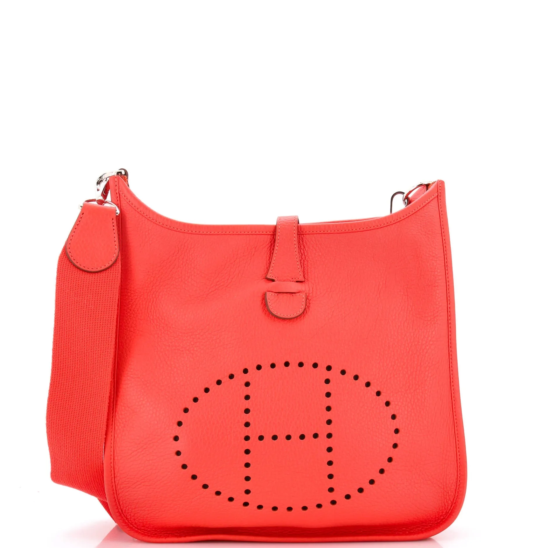 Pre-Loved Hermes Evelyne Bag Gen III Clemence PM sold by Zulily