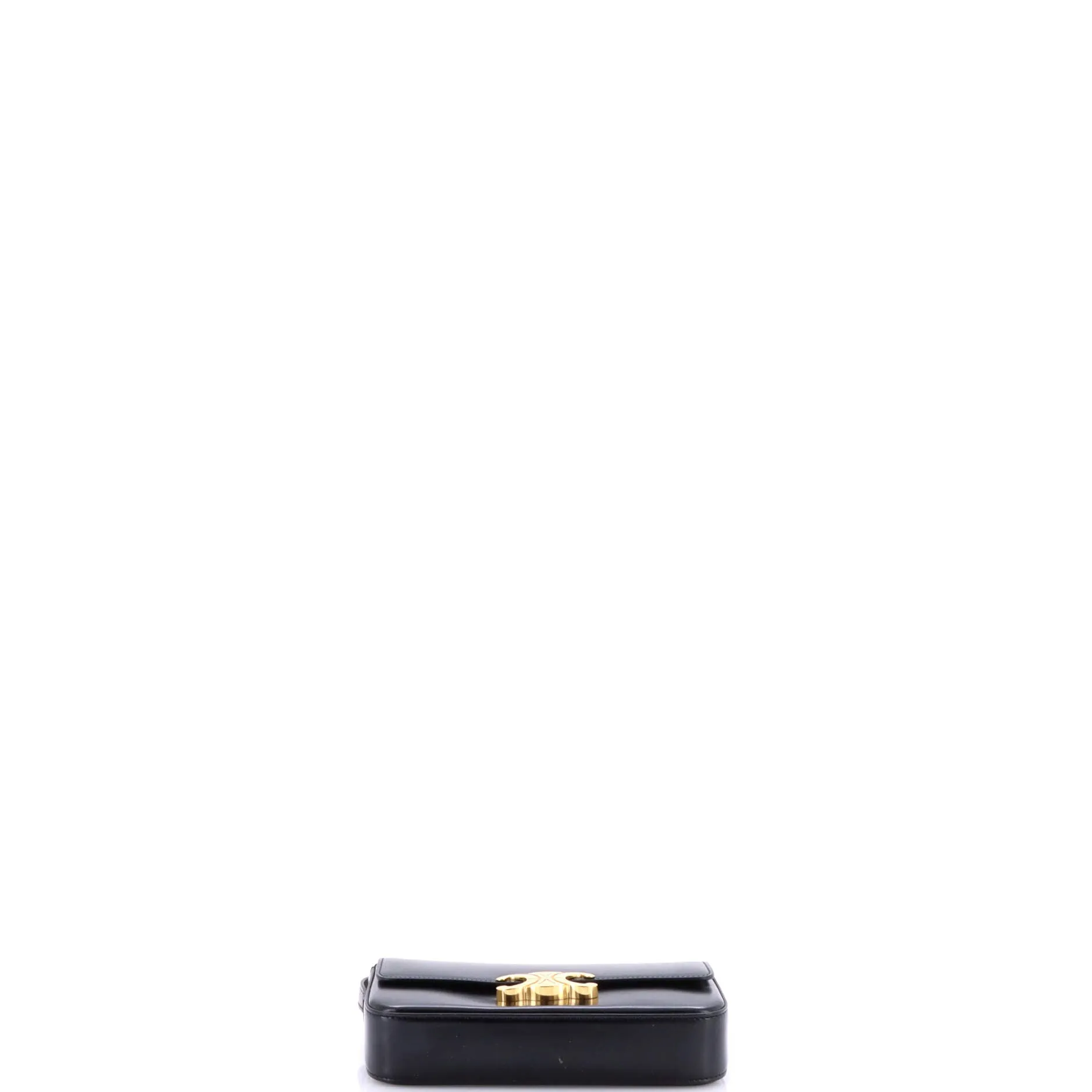 Pre-Loved Celine Triomphe East-West Shoulder Bag Smooth Calfskin sold by Zulily product image thumbnail 4