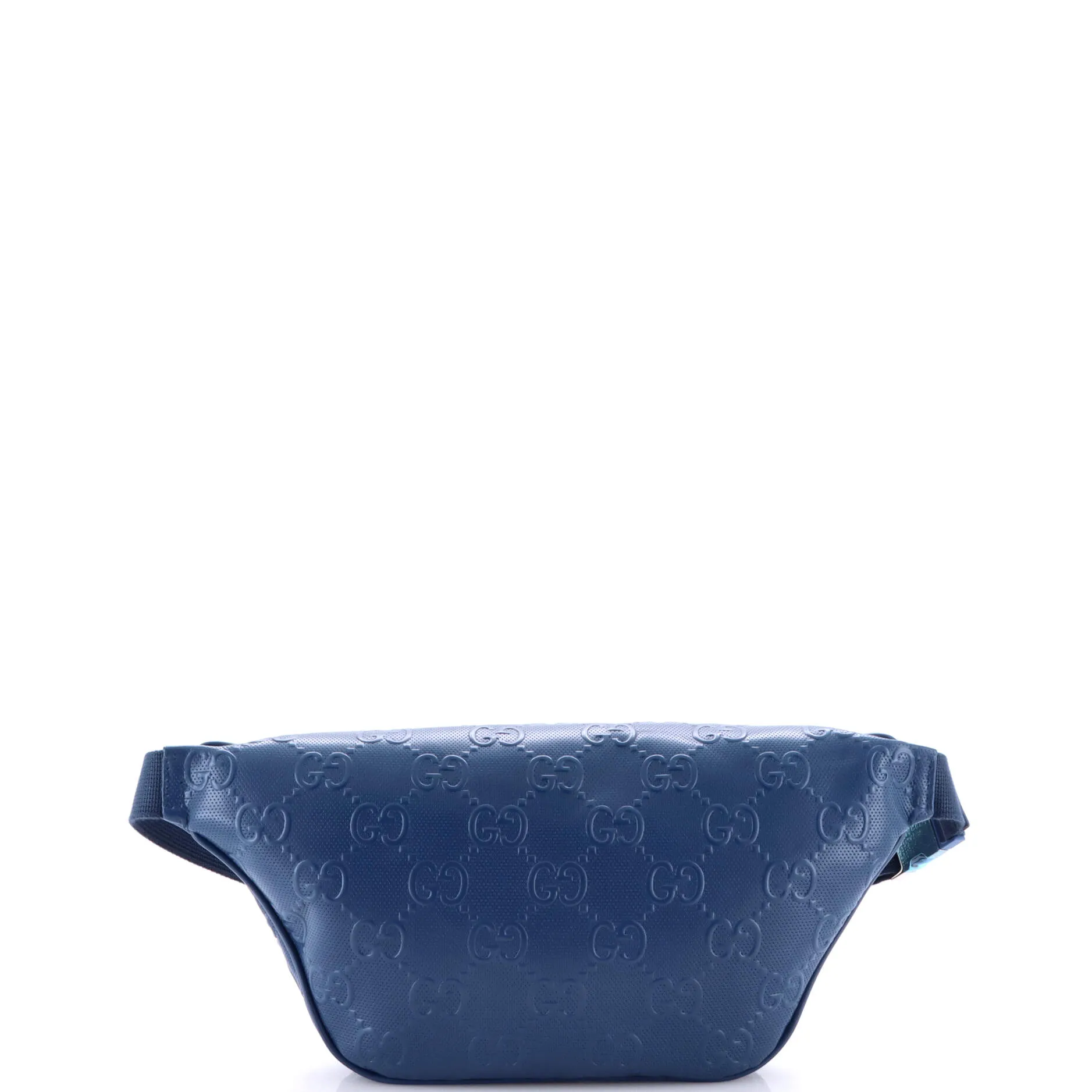 Pre-Loved Gucci Front Pocket Belt Bag GG Embossed Perforated Leather sold by Zulily product image thumbnail 3