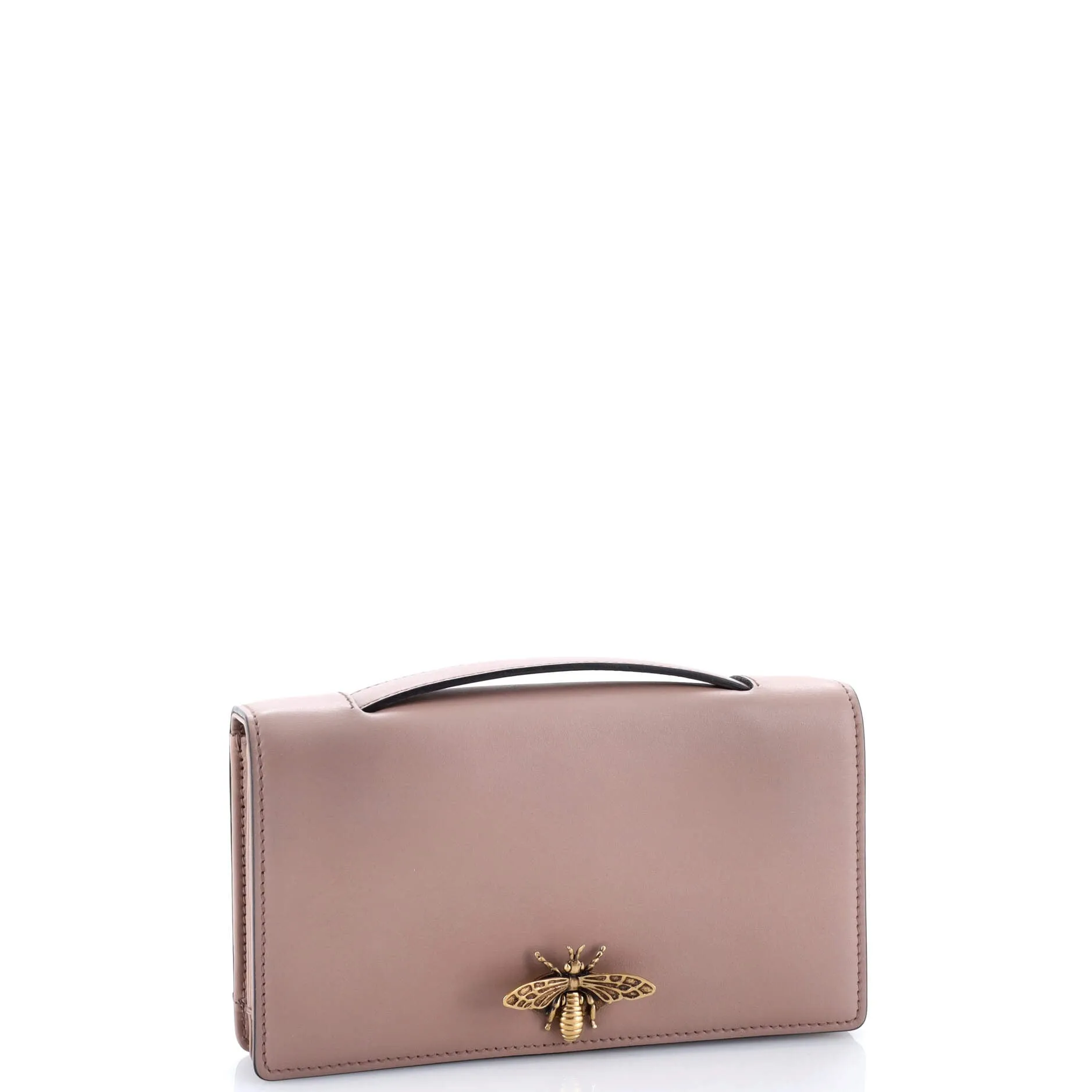 Pre-Loved Christian Dior Bee Clutch Leather sold by Zulily product image thumbnail 2