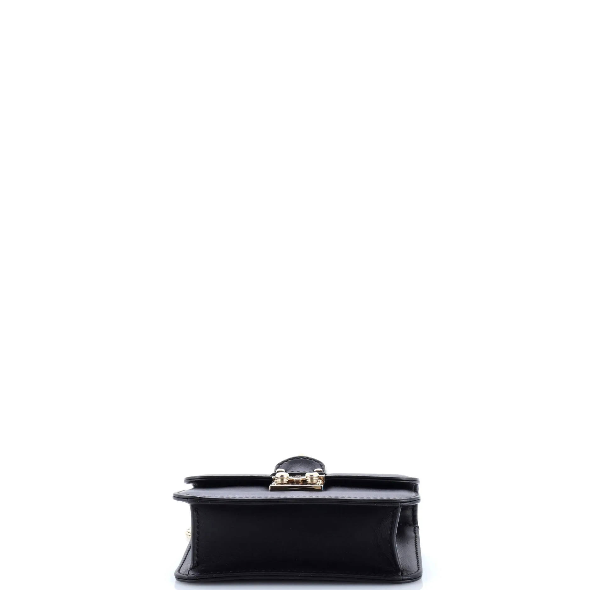 Pre-Loved Valentino Glam Lock Shoulder Bag Leather Mini sold by Zulily product image thumbnail 4